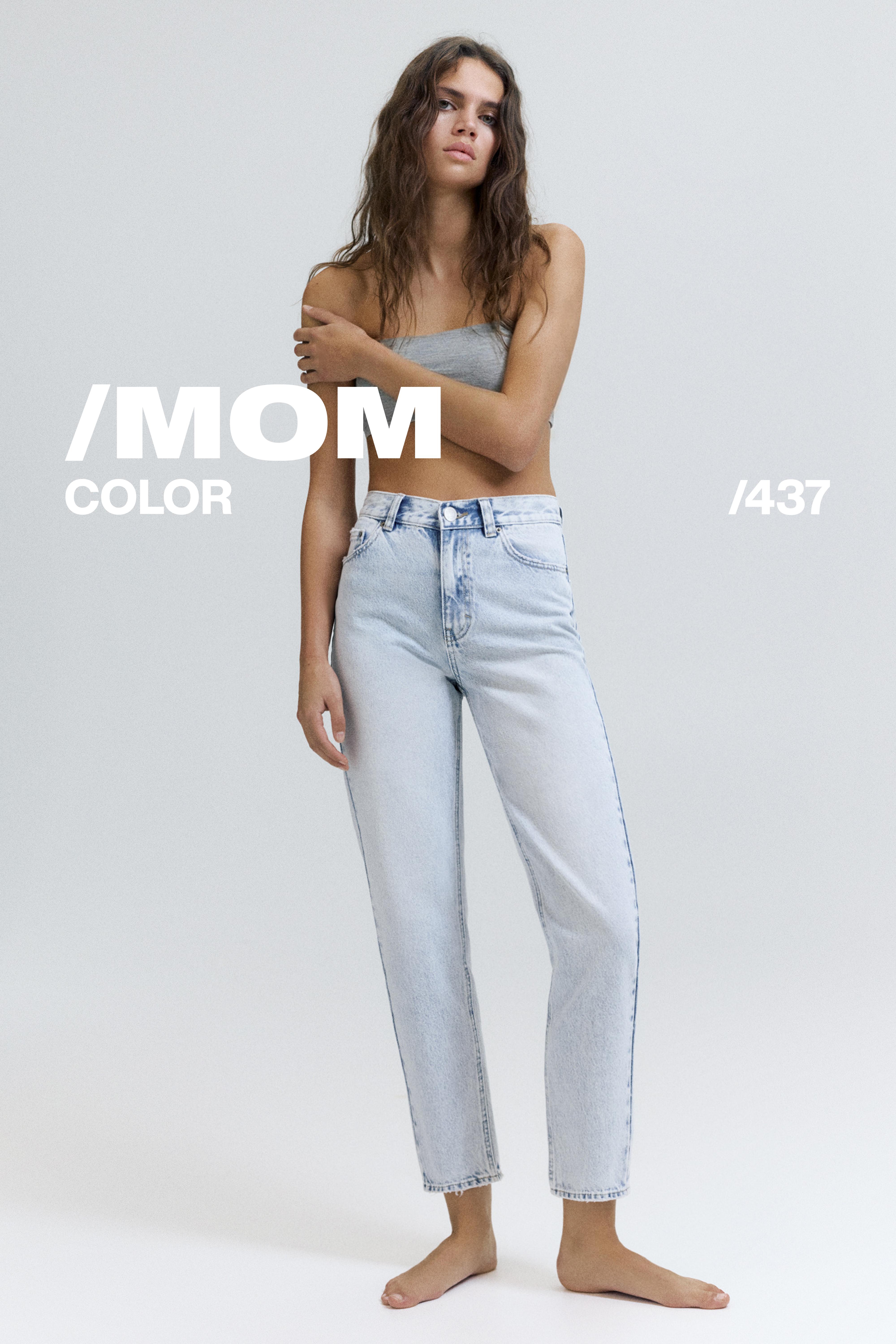 Mom fit yüksek bel jean - Görsel 221
