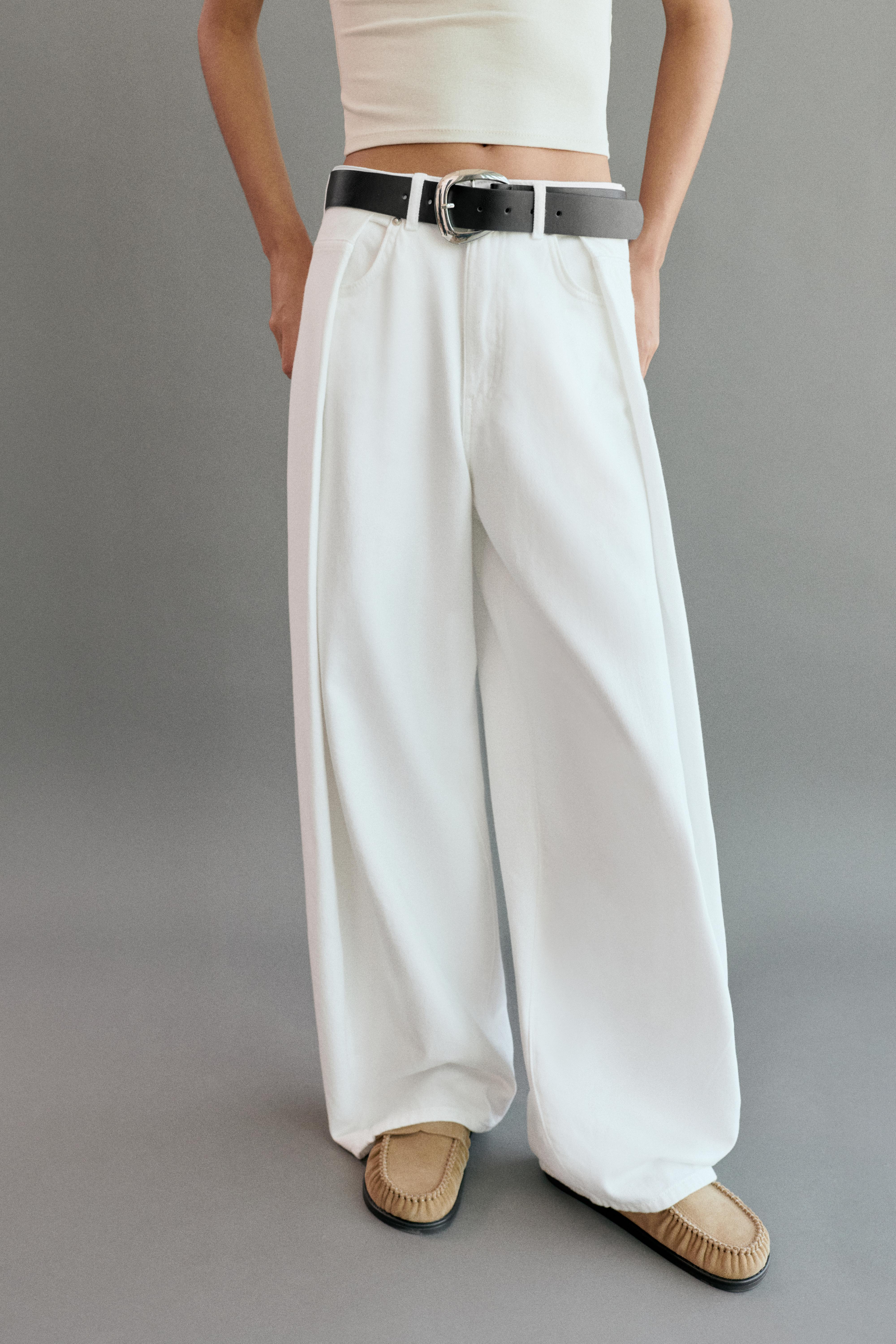 Metallic buckle belt — Black