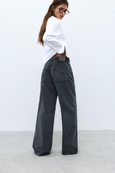 Baggy mid-waist jeans — Ink blue 5