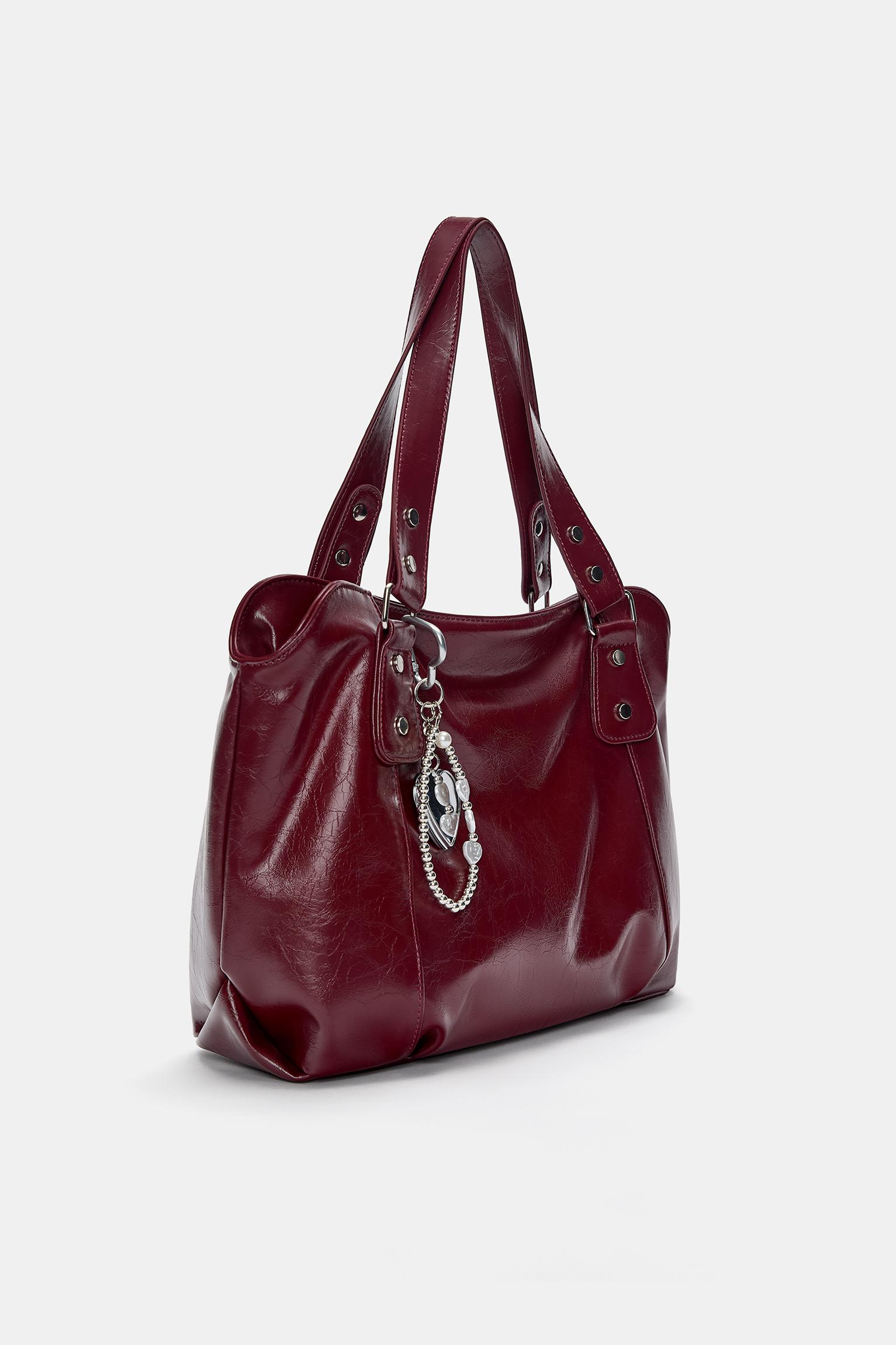 Süsleme detaylı shopper çanta - Görsel 21