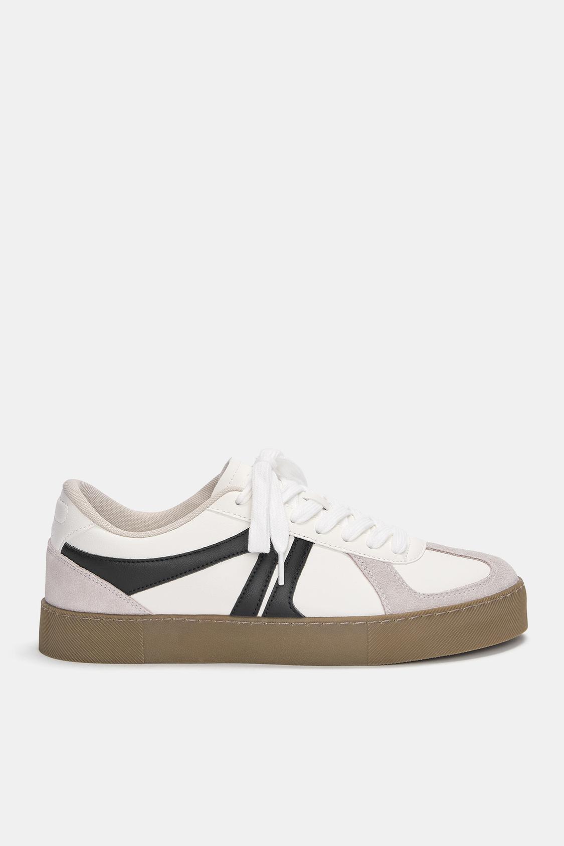 Retro-Sneaker mit dicker Sohle - PULL&BEAR
