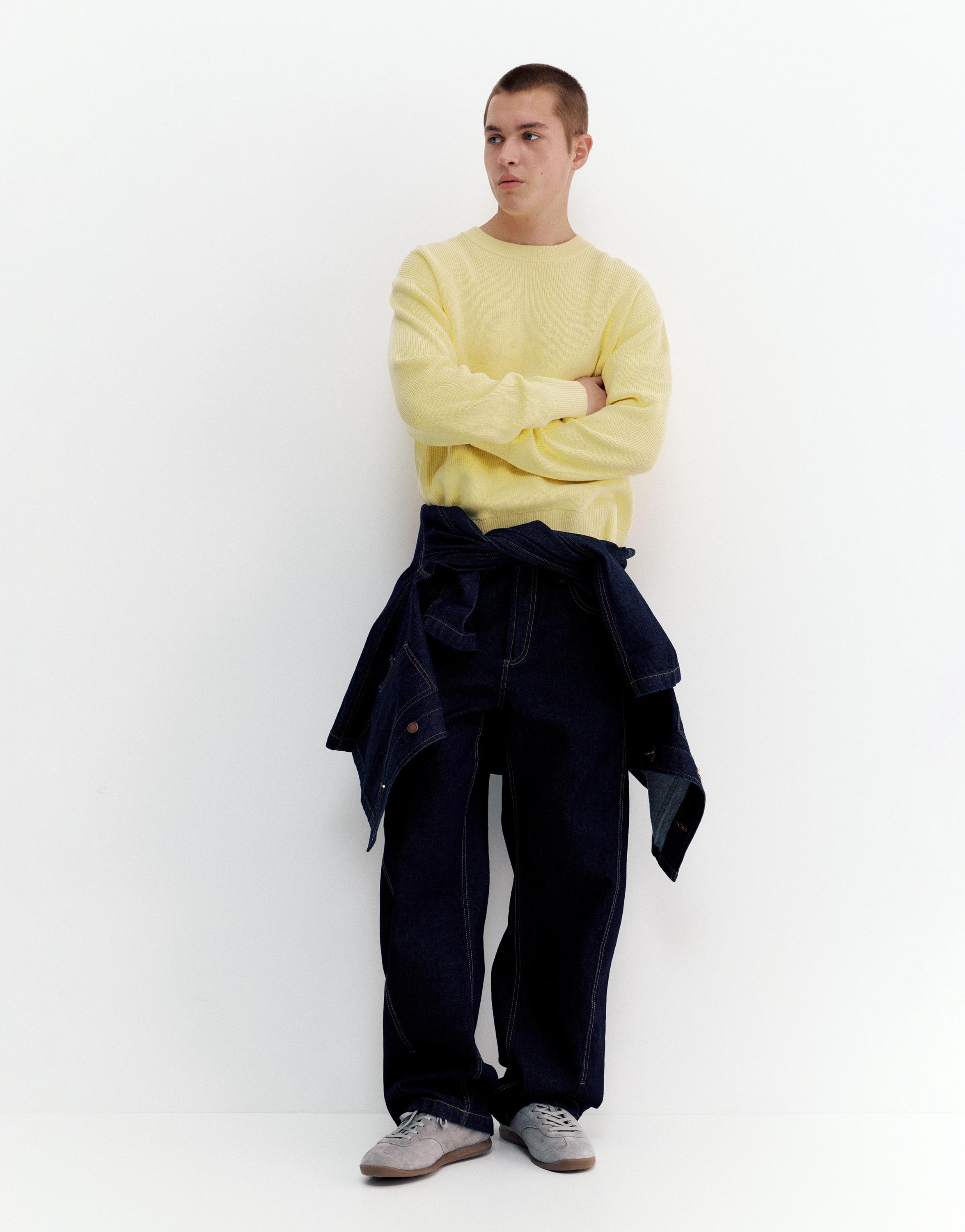 Bisiklet yaka kazak - Görsel 54