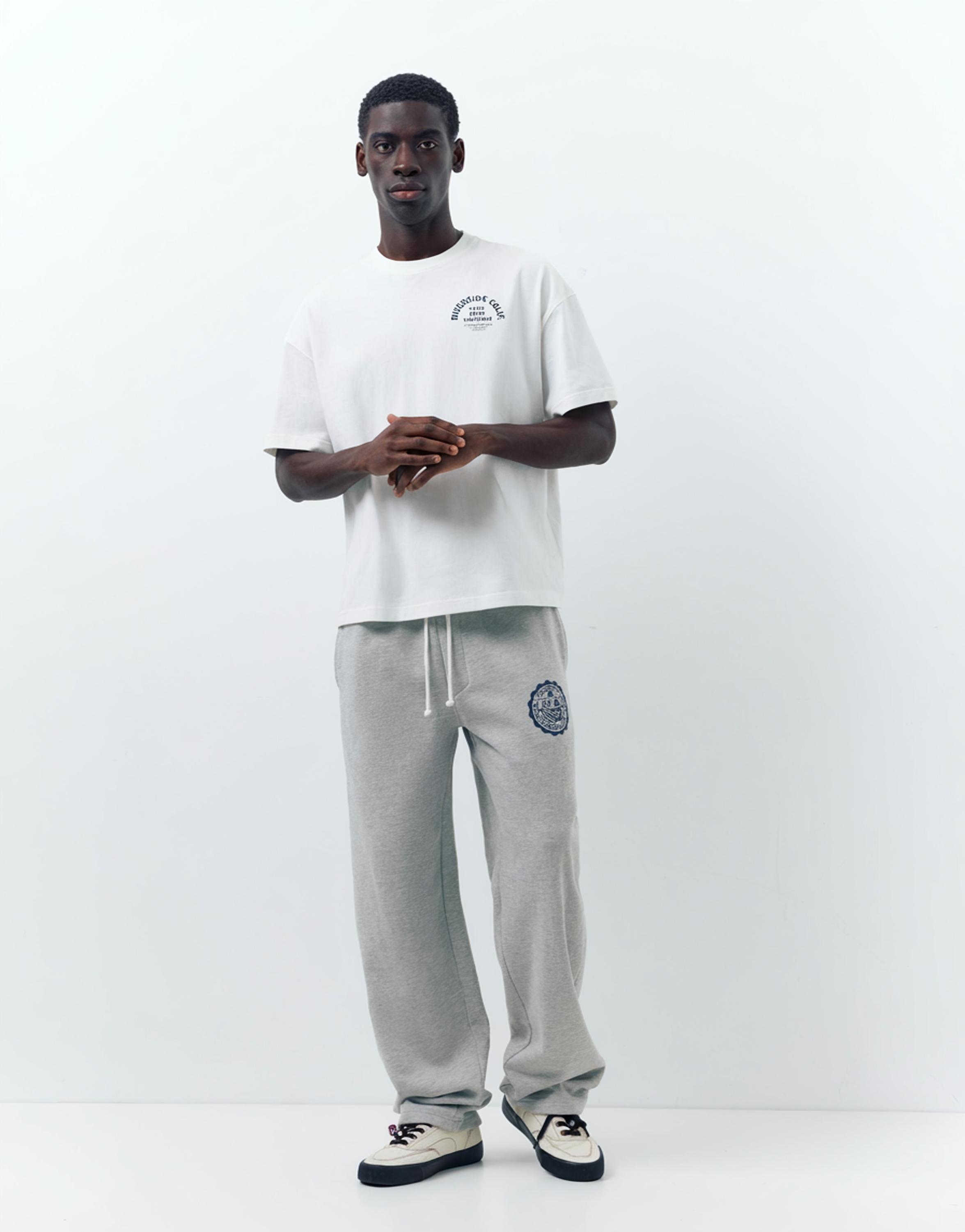 Kısa kollu grafikli tişört - Görsel 6