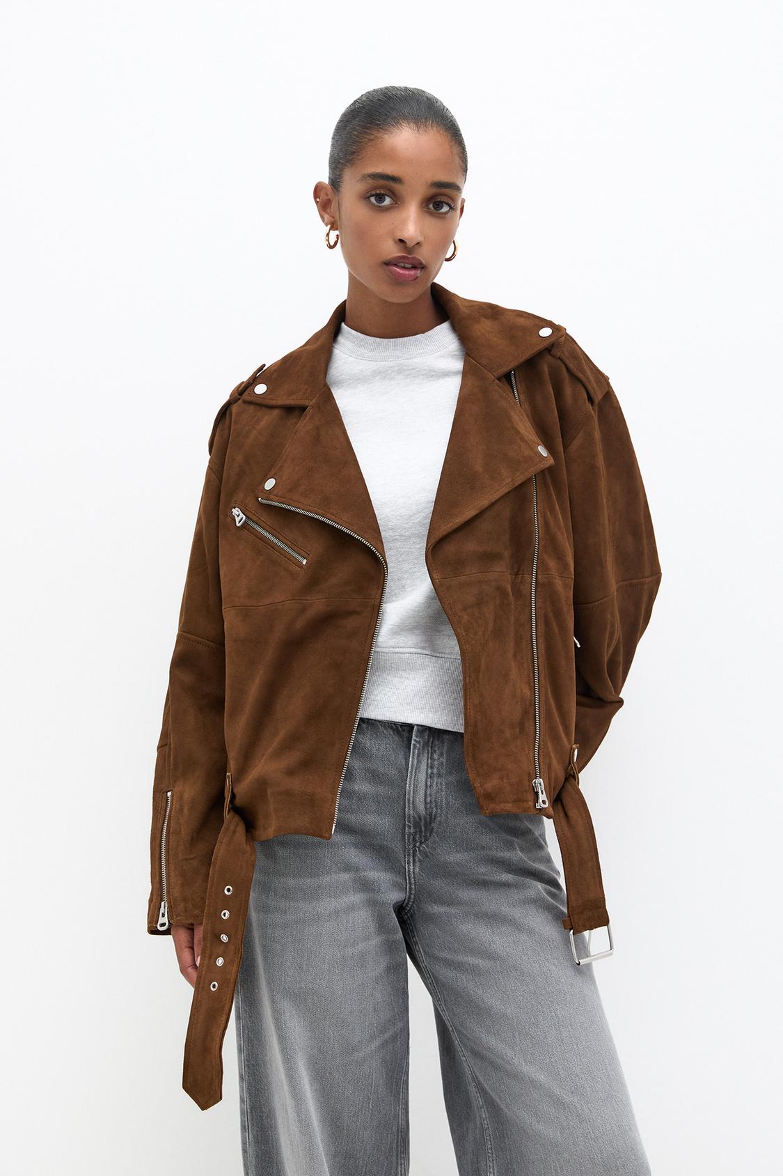Giacca Biker Giacca Invernale Pull And Bear Donna Puffer Jacket