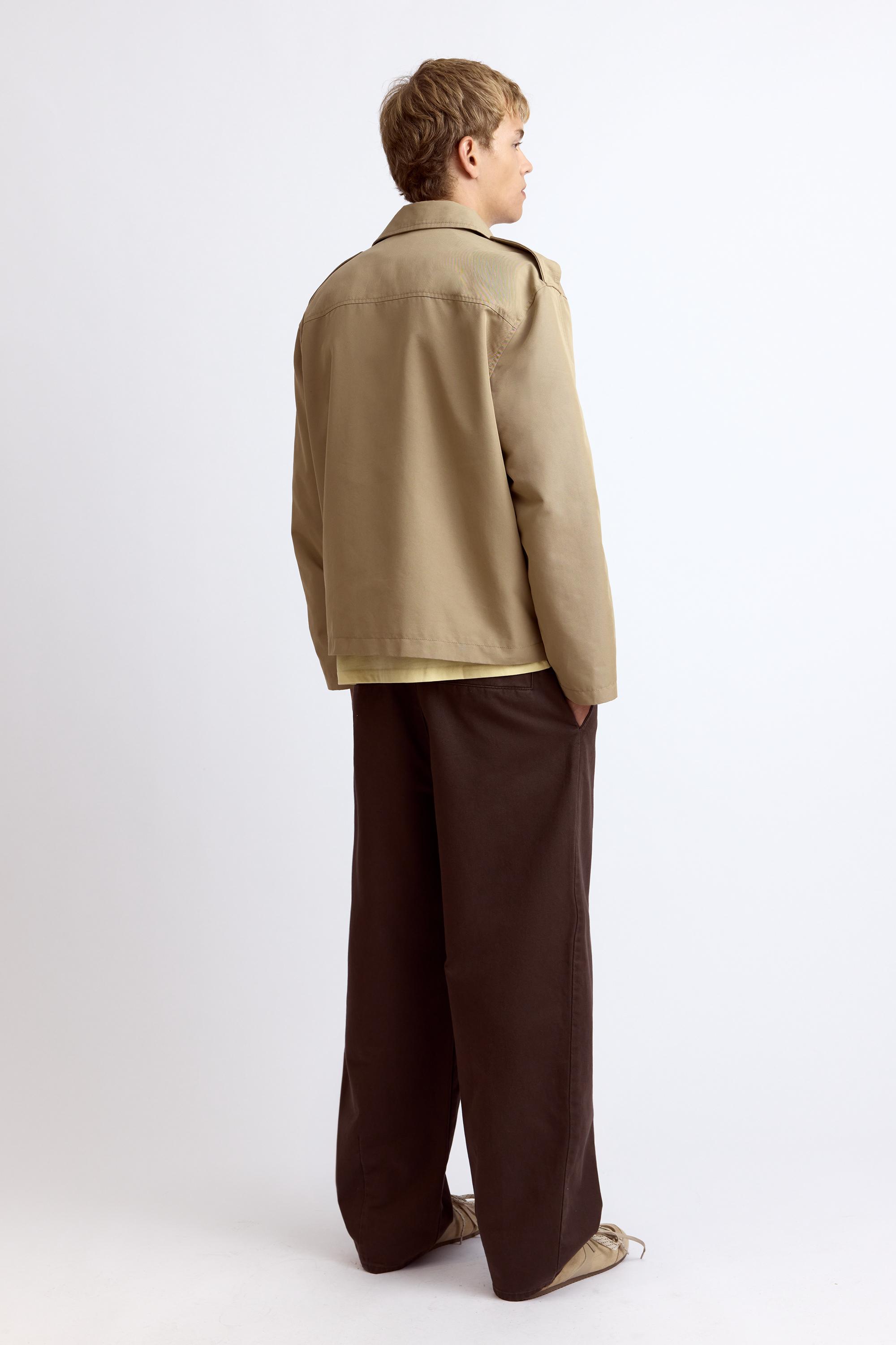 Pull&Bear Kısa trençkot görsel 2