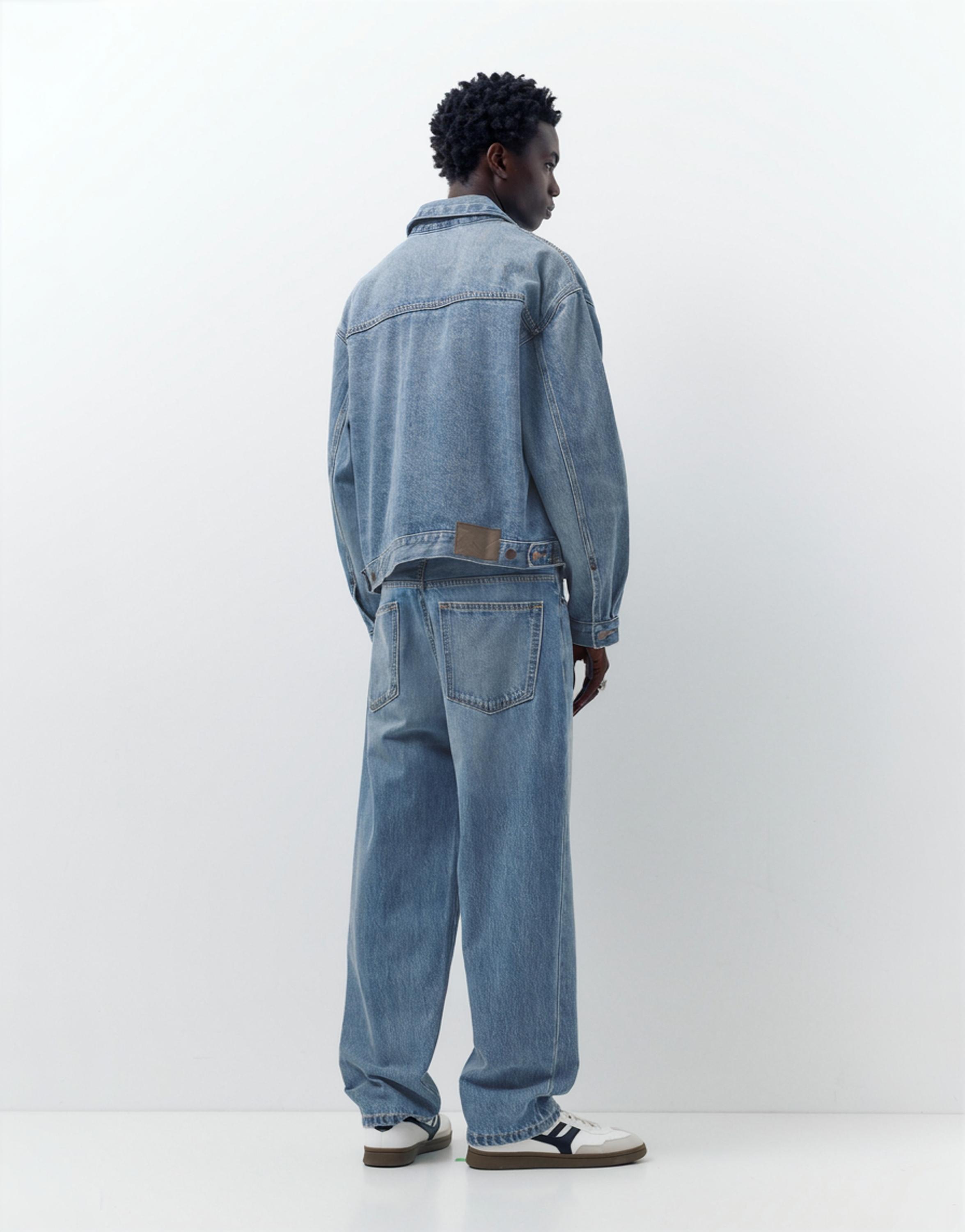 Baggy jeans — Medium blue