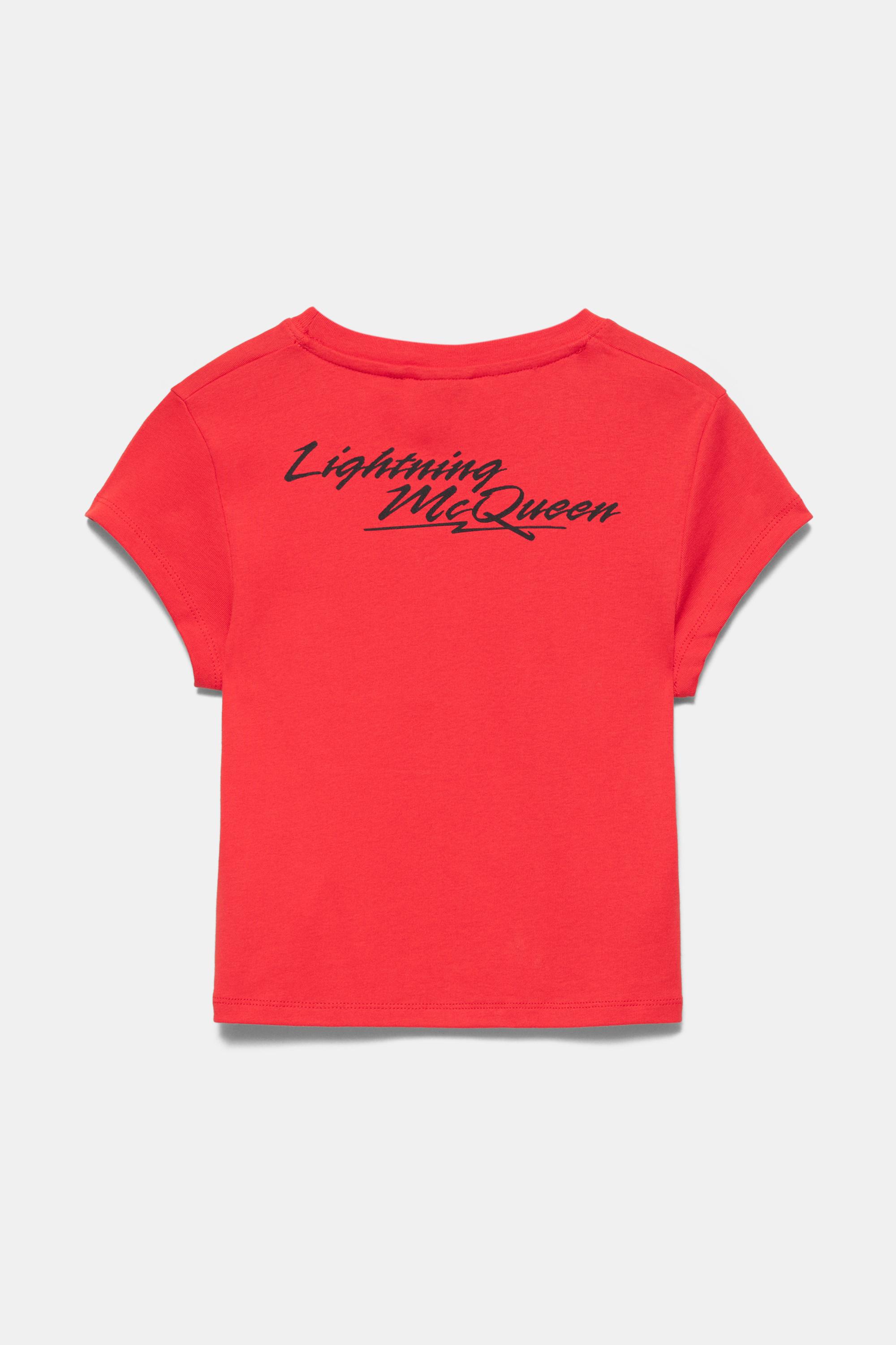 Kırmızı Cars t-shirt - Görsel 4