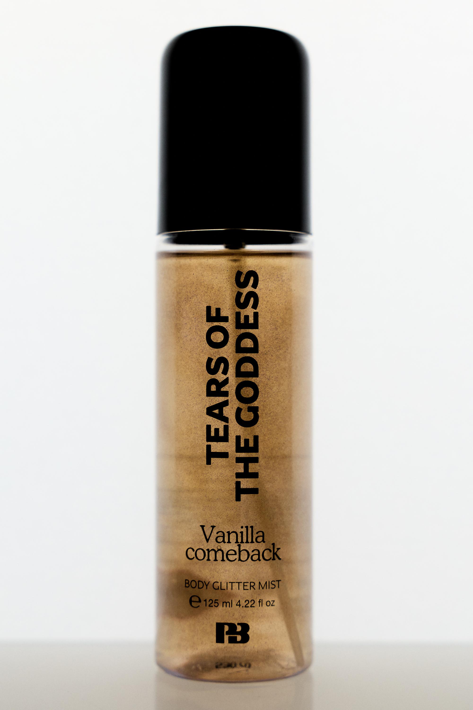 Tears of the Goddess Vanilla Comeback Shimmery Body Mist — 125 ml (4.23 fl oz)