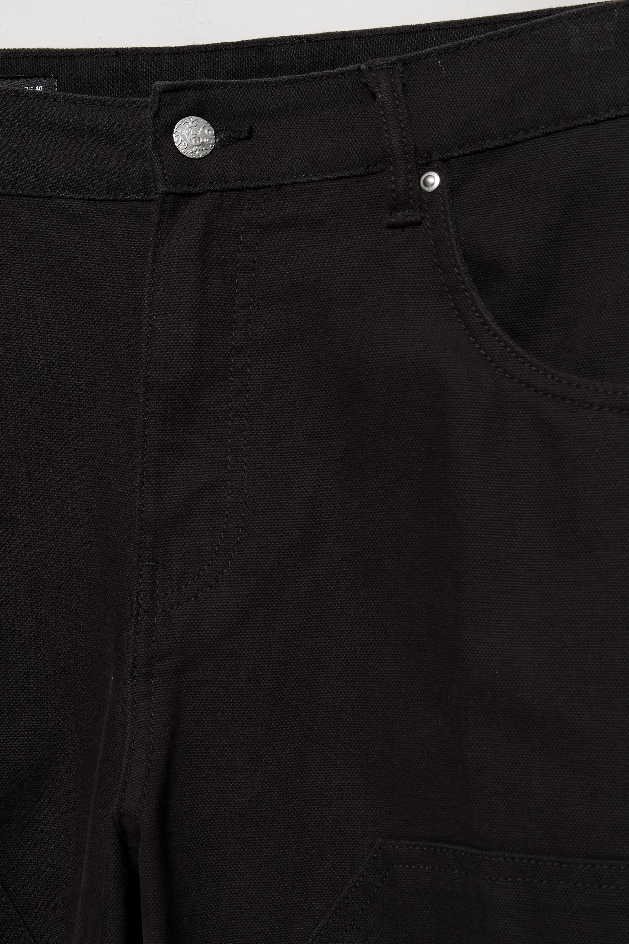 Double-leg trousers — Black