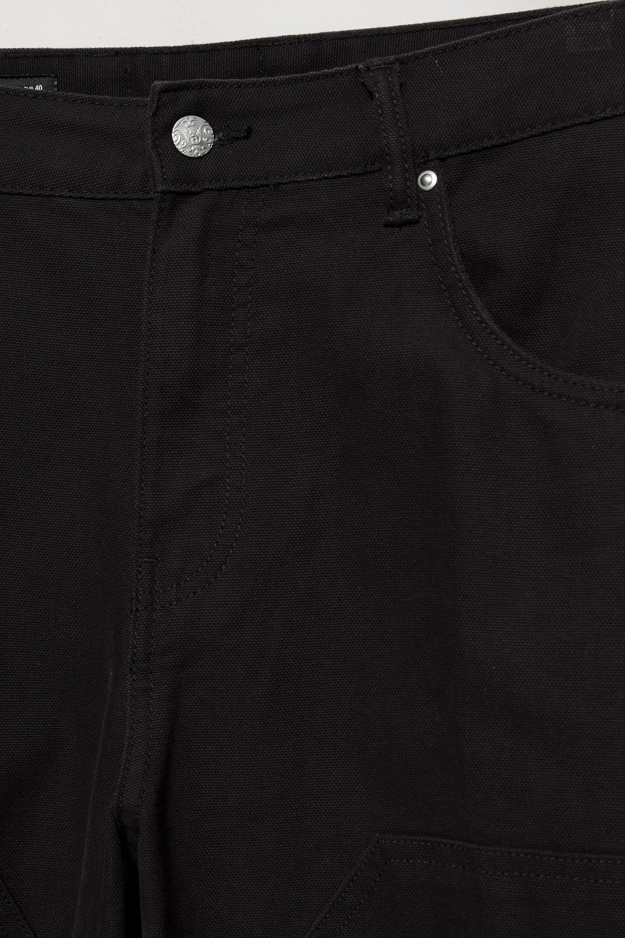 Double-leg trousers — Black