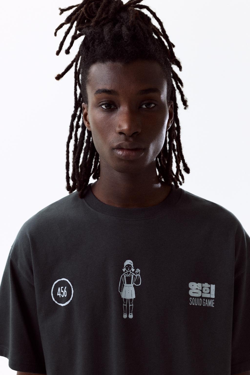 Squid Game doll T-shirt PULL&BEAR - Main Image