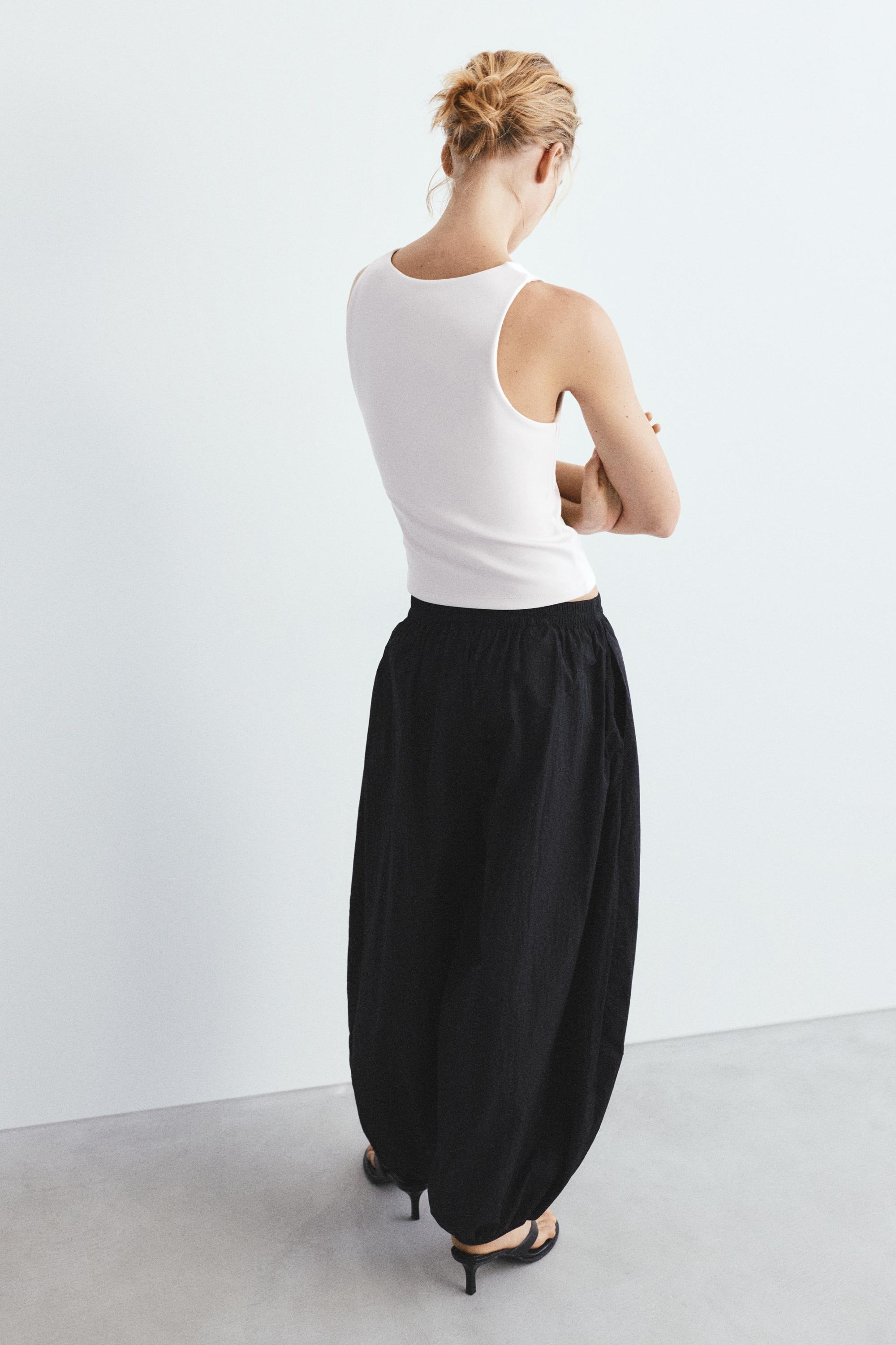 Soft-touch tank top — Ecru