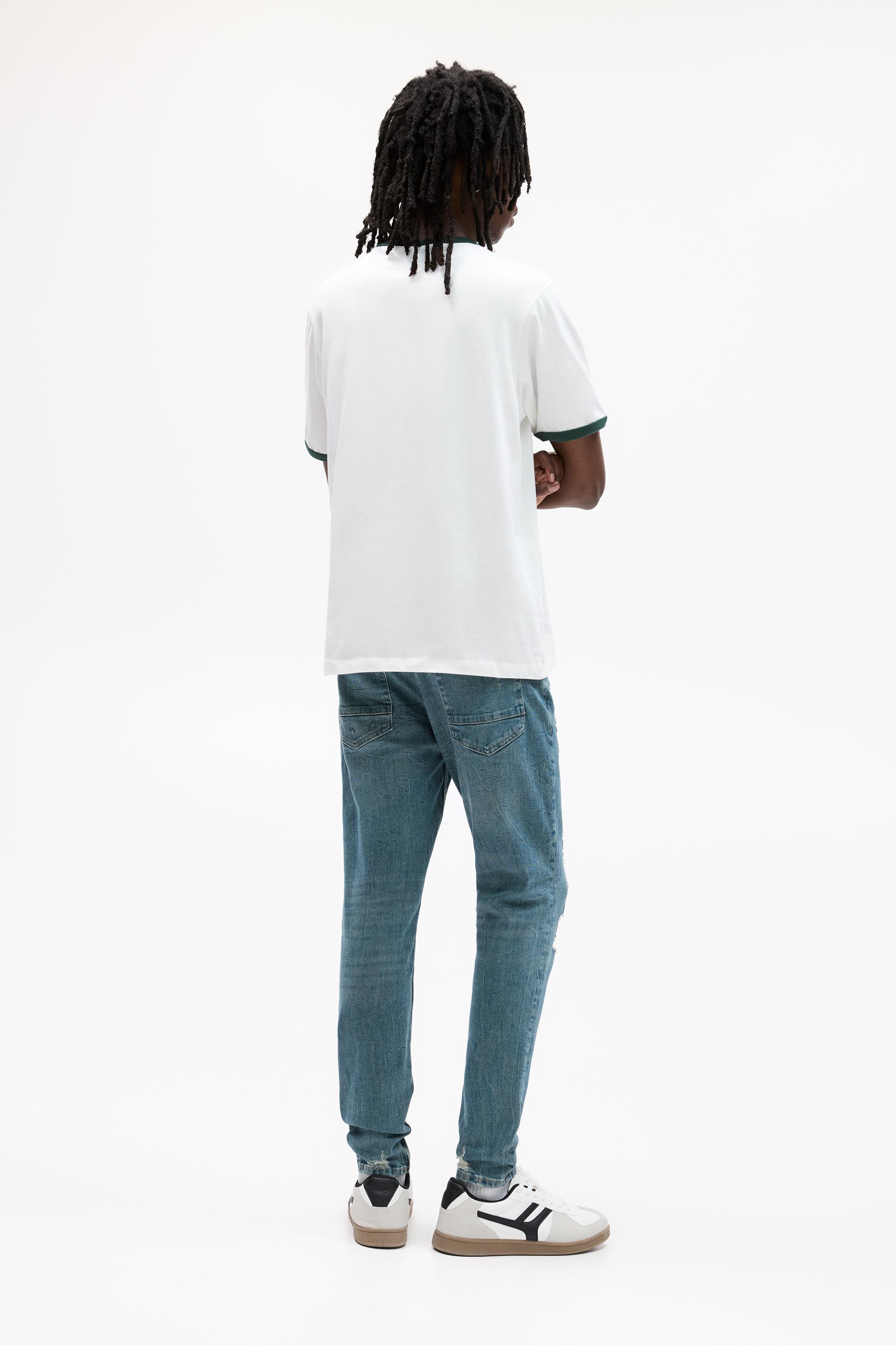 Yırtık skinny jean - Görsel 43