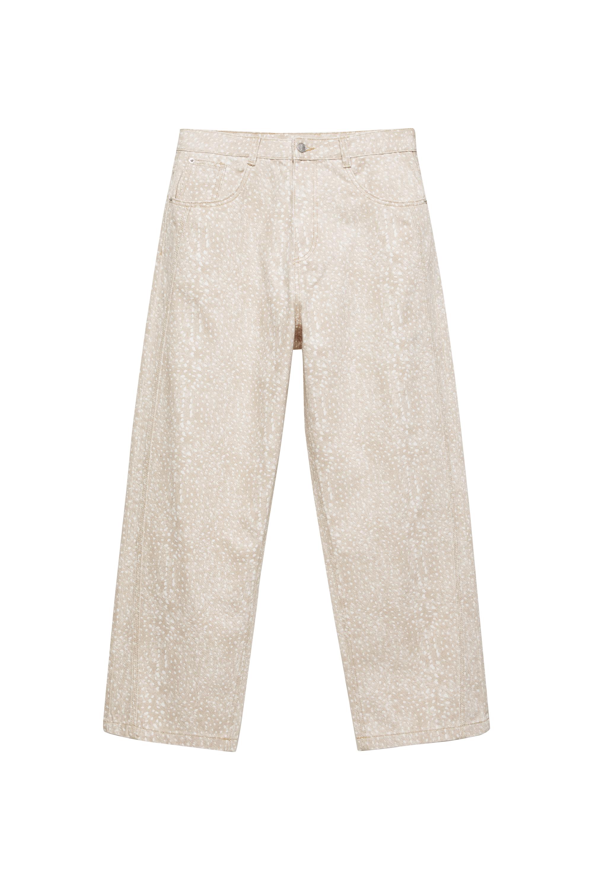 Pull&Bear Bambi desenli pantolon görsel 5