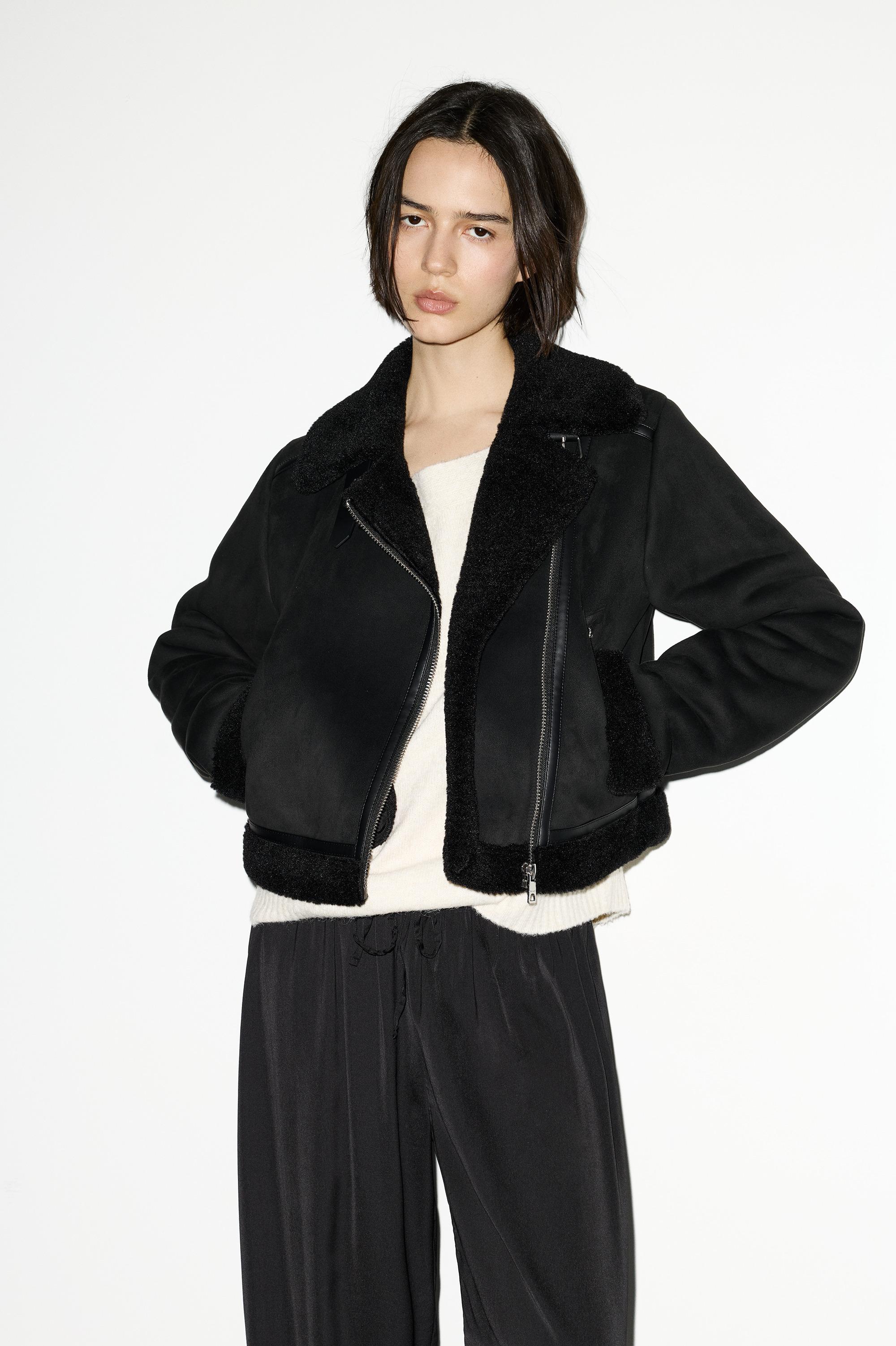 Short Reversible Jacket — Black