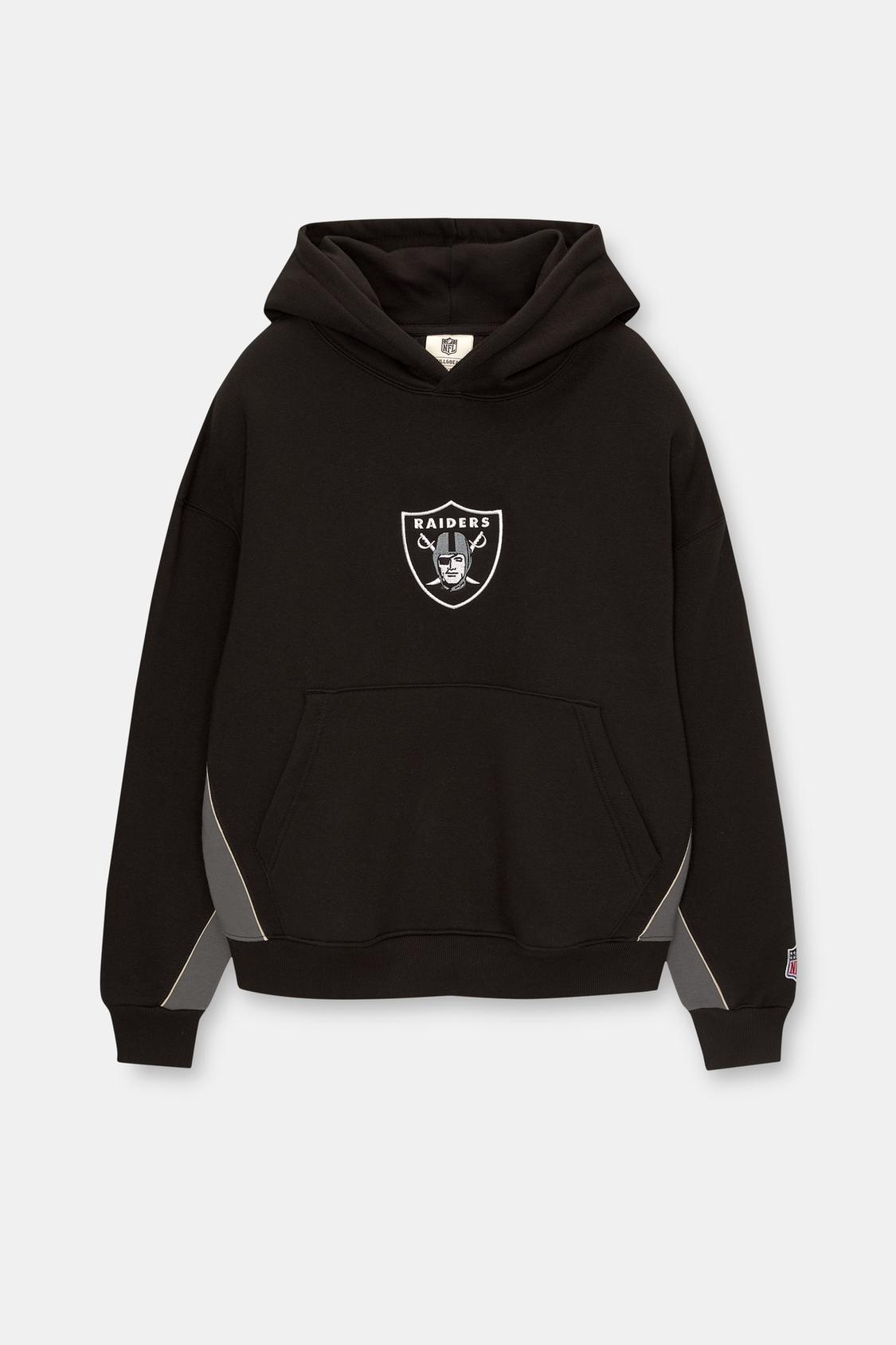 NFL Raiders hoodie pull&bear