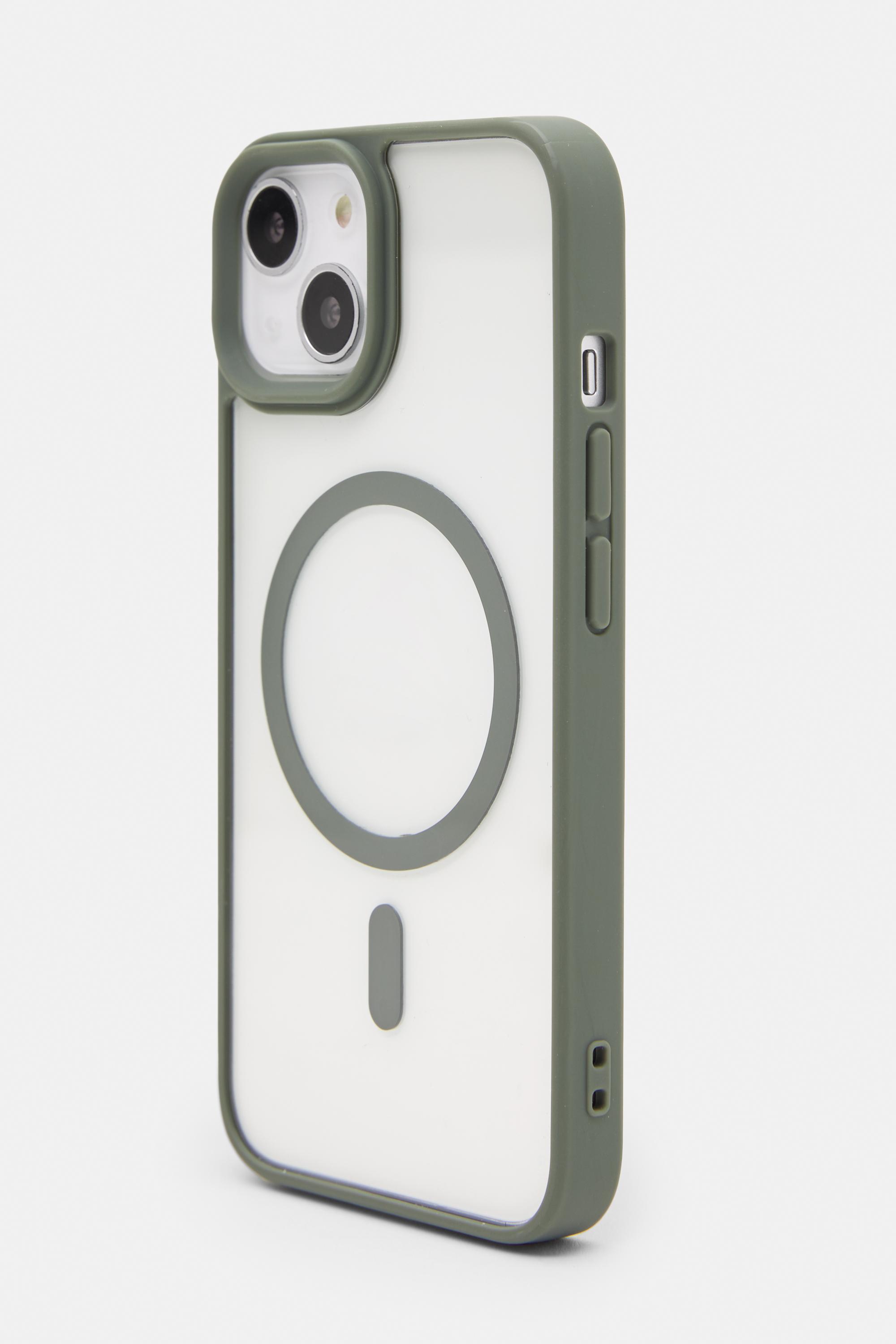 Şeffaf yeşil iPhone kılıfı - Görsel 4