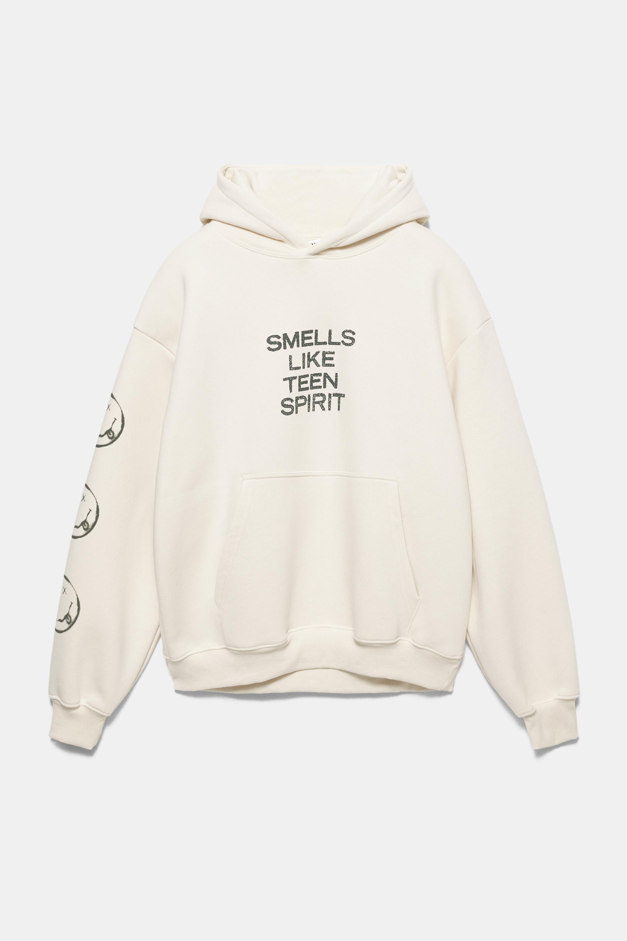 Nirvana kapüşonlu sweatshirt