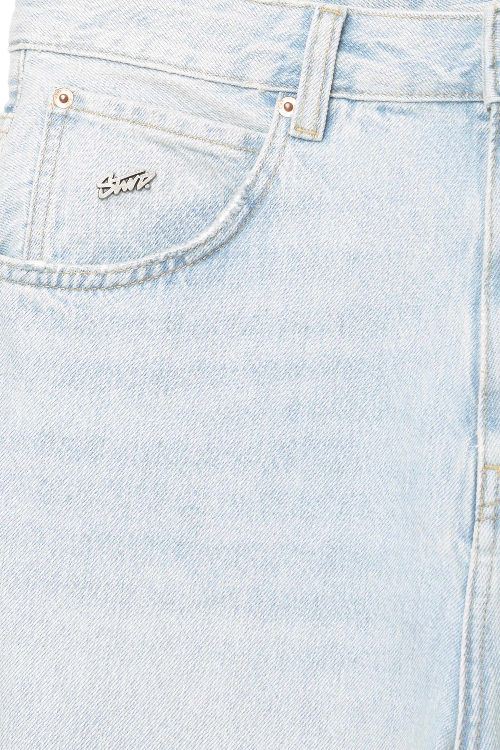 Relaxed fit baggy jeans — Pale indigo
