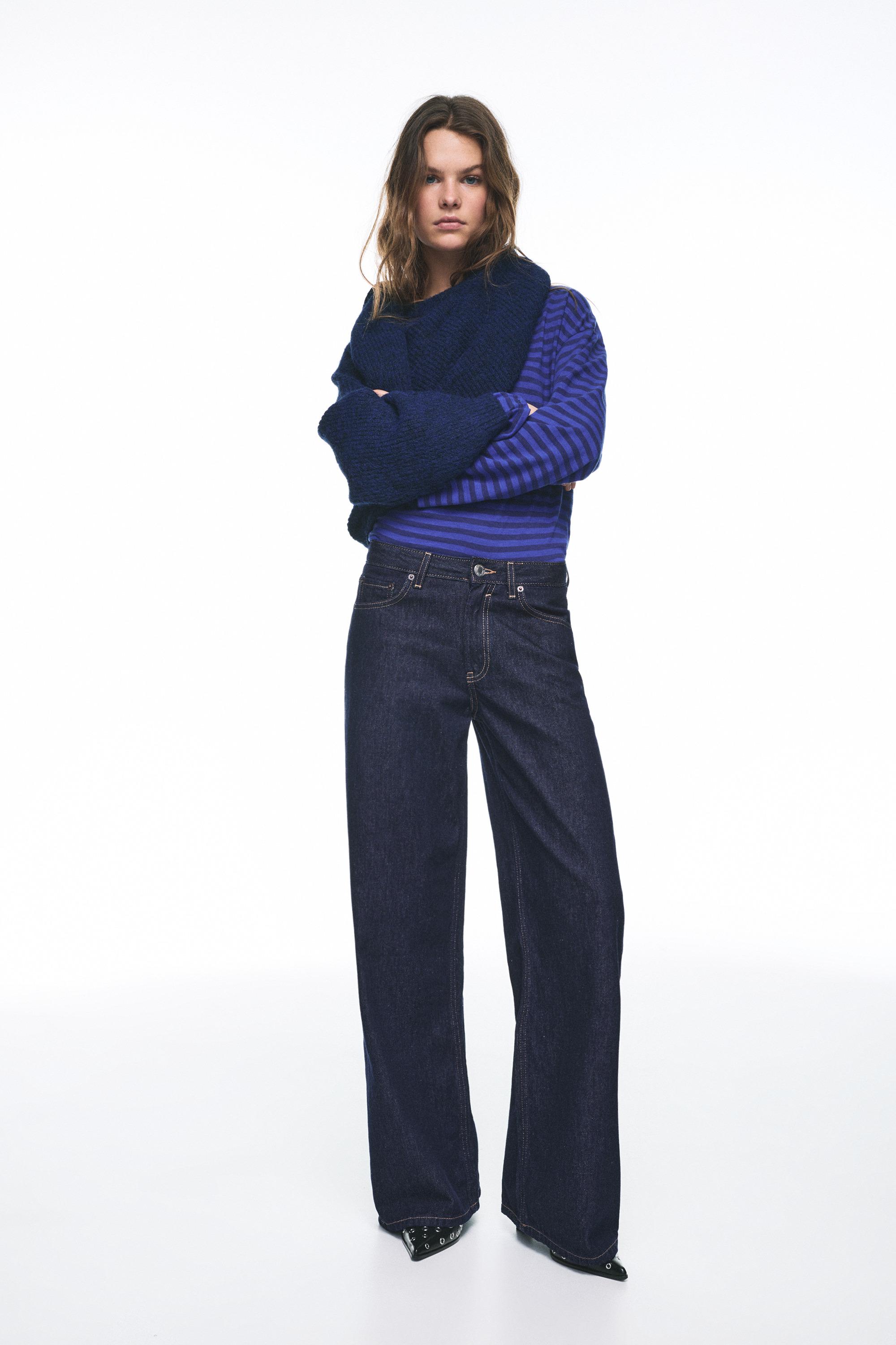 Oversize baggy jeans — Navy