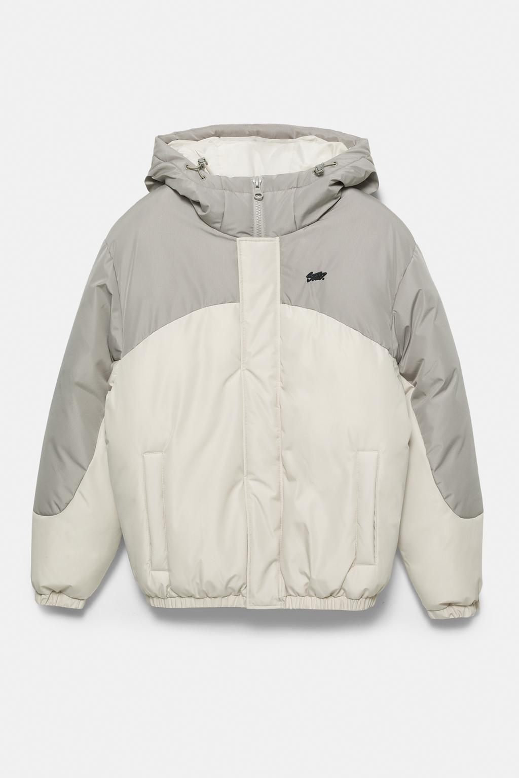 Doudoune à empiècements pull&bear