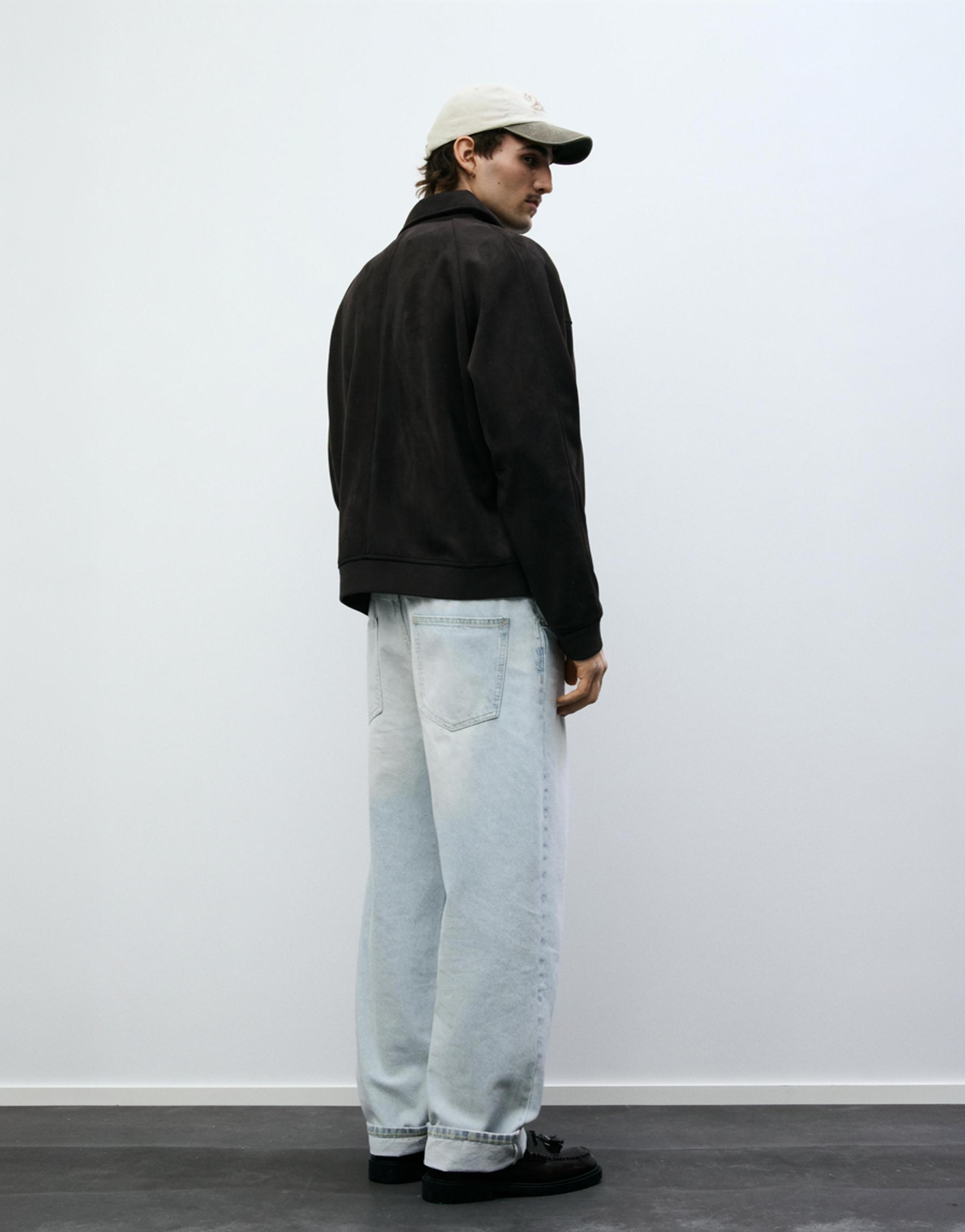 Suni süet ceket - Görsel 57