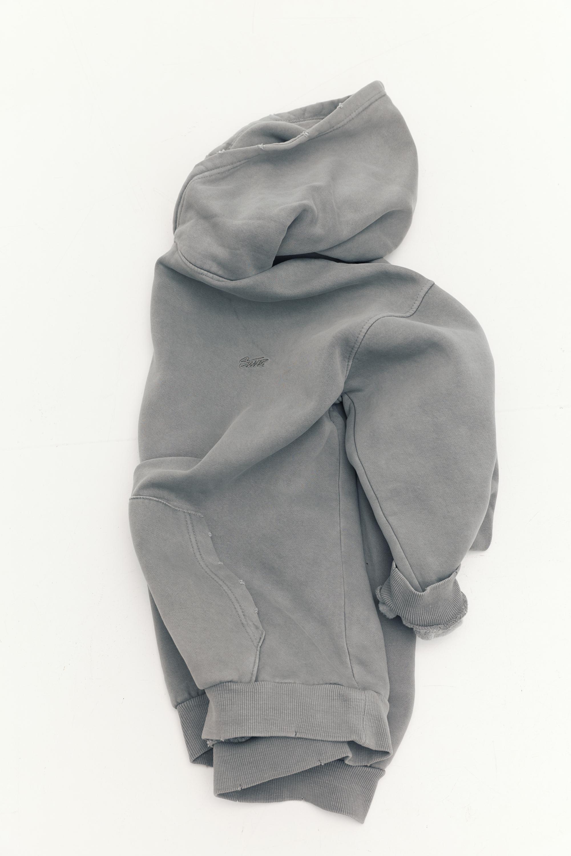 STWD Yıkanmış Kapüşonlu Sweatshirt - Görsel 41