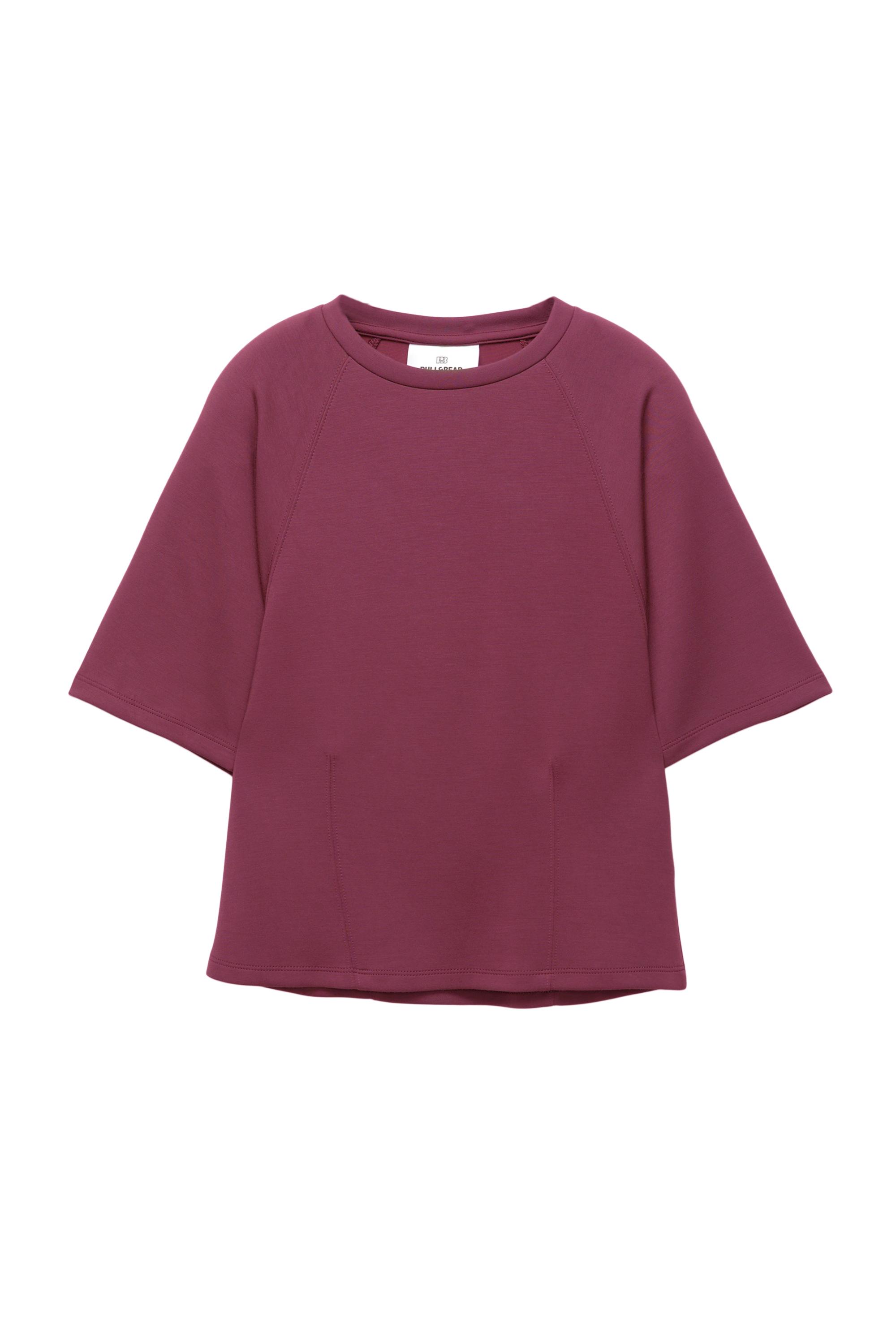 Yumuşak dokulu kısa kollu sweatshirt - Görsel 41