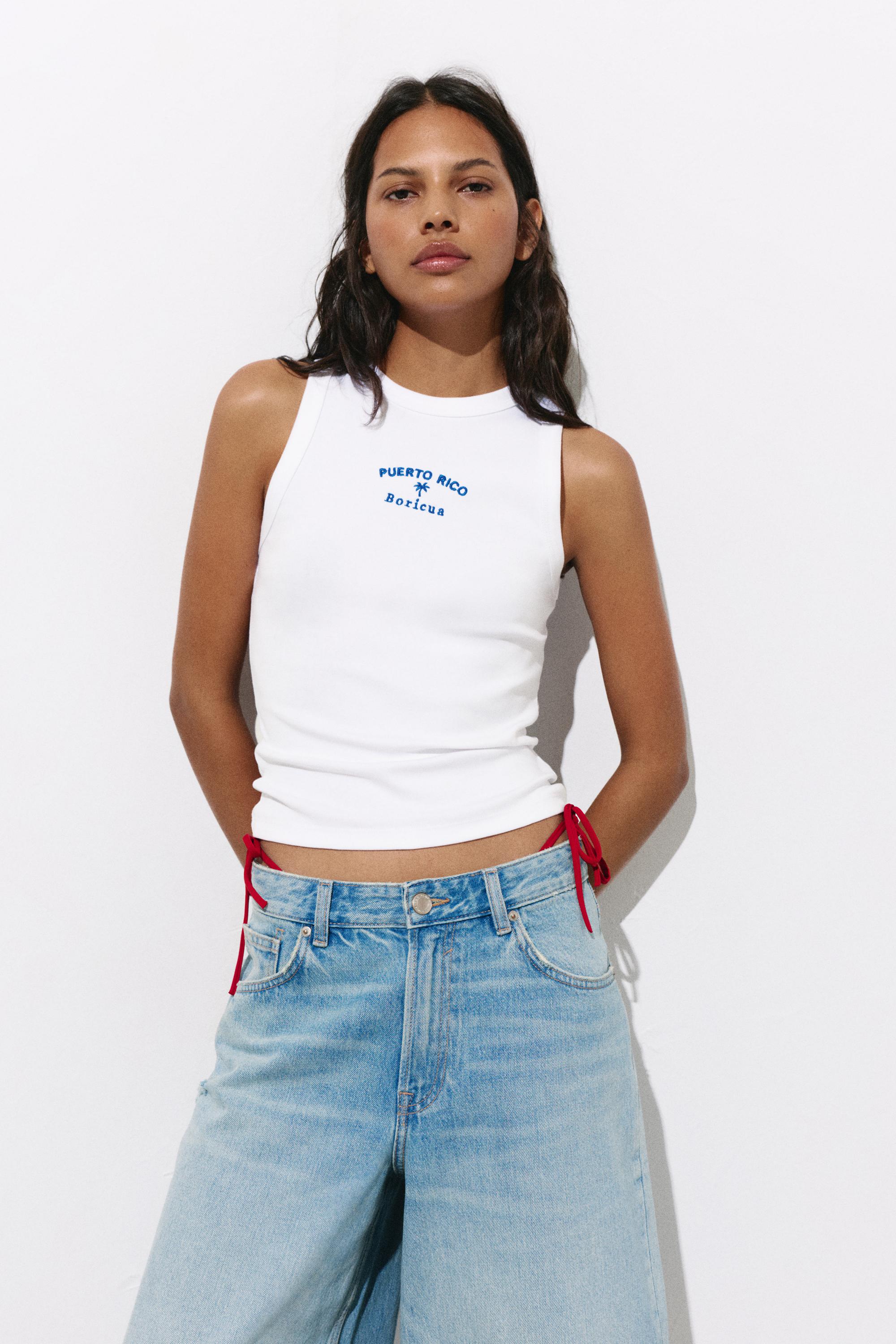 Puerto Rico tank top — White