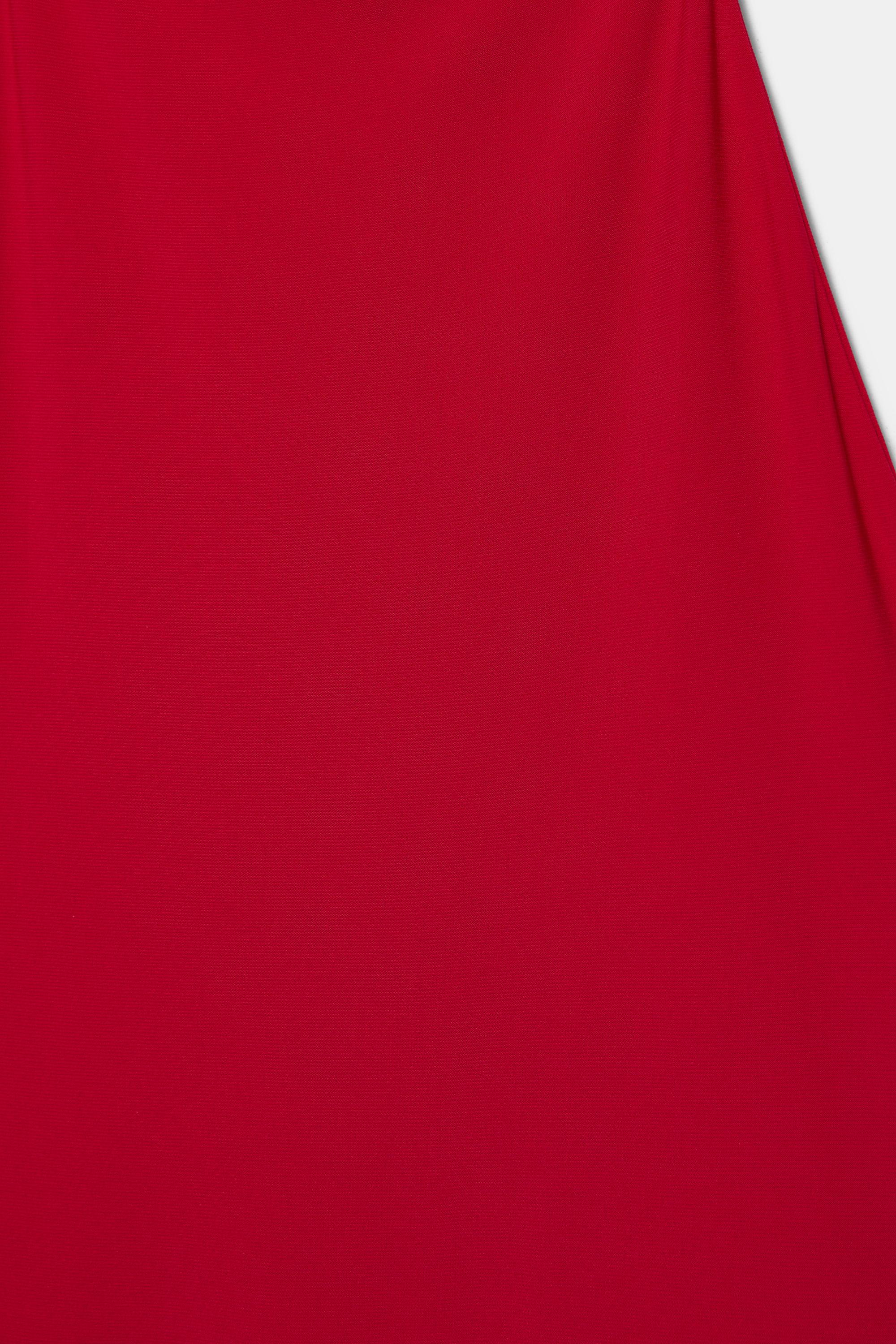 Short halter dress — Raspberry