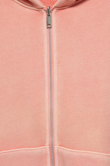 Sleeveless hoodie — Coral 8