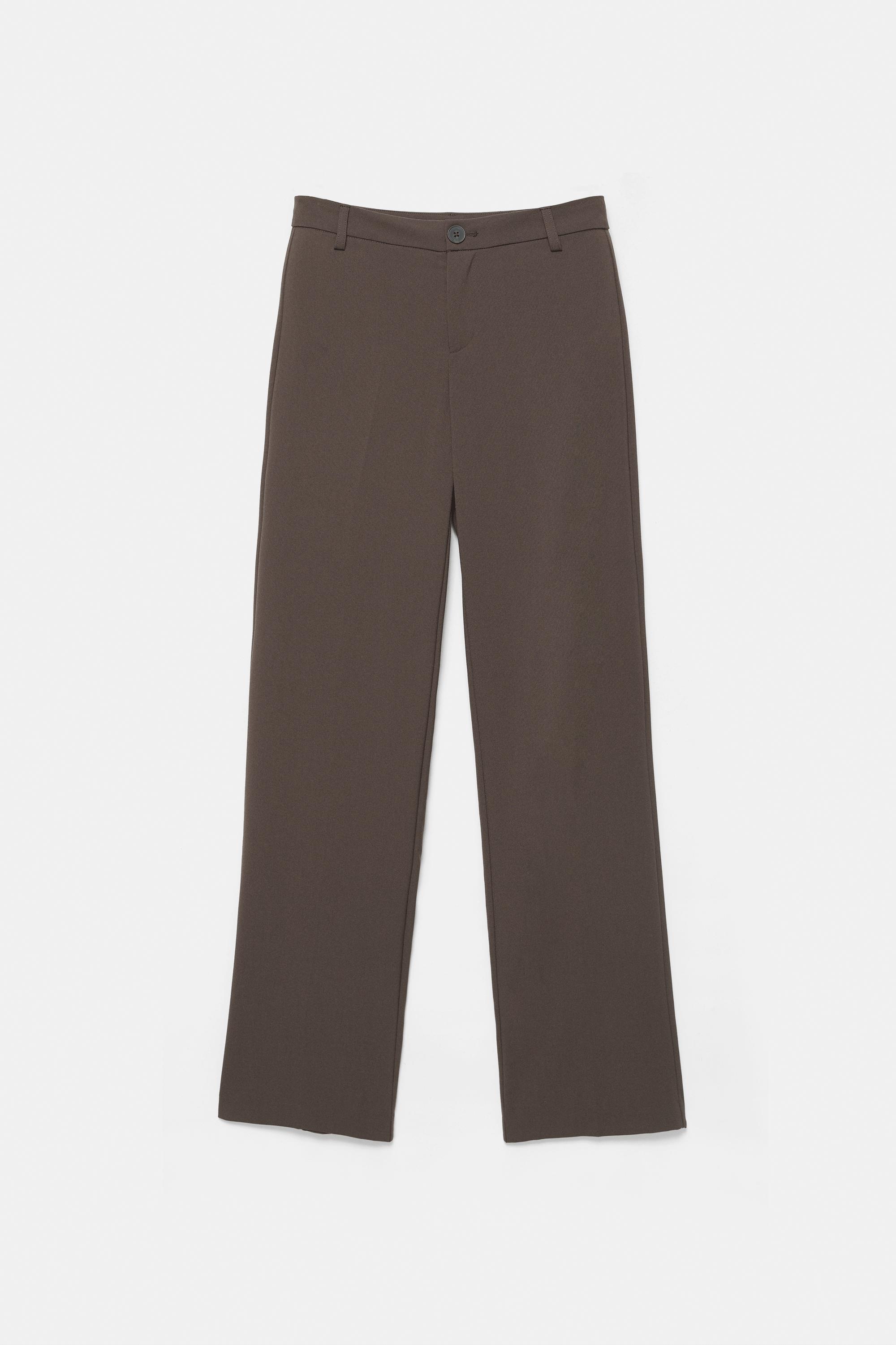 Uzun bol paça kumaş pantolon - Görsel 41