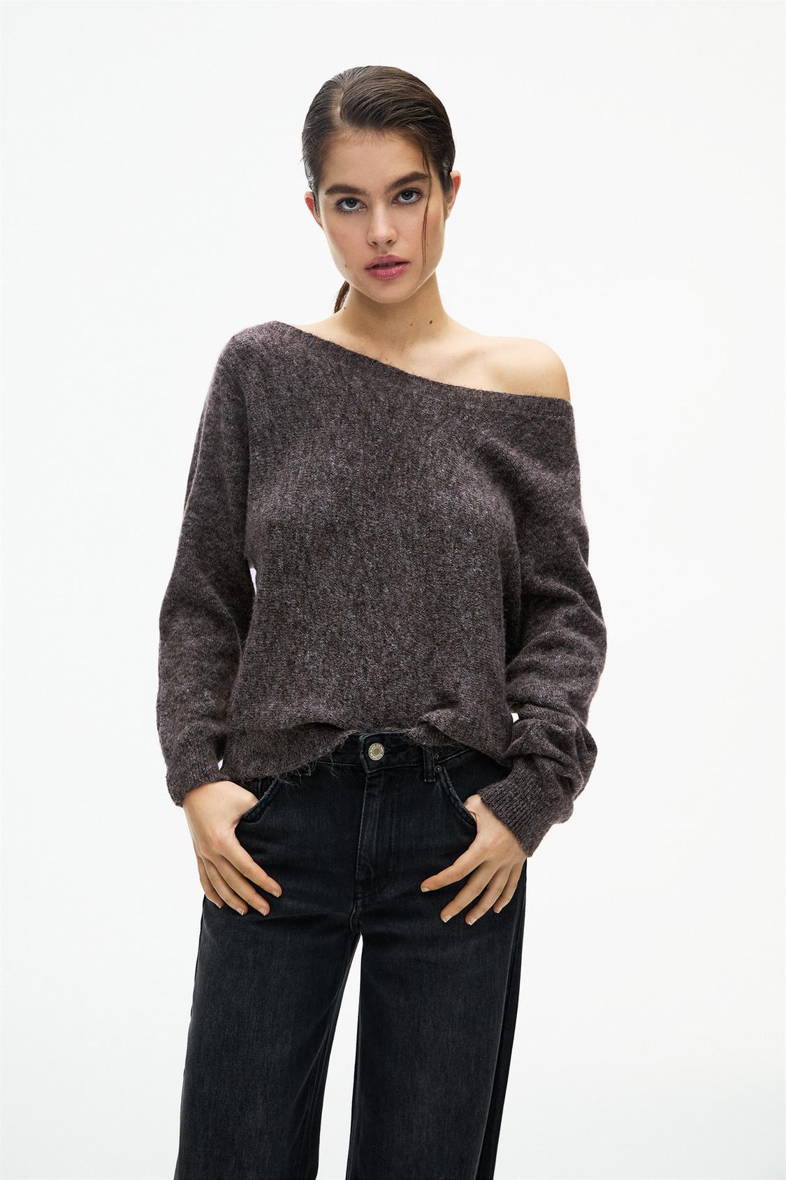 Jersey Punto Mujer Pull And Bear Mujer PULL BEAR Jersey Oversize