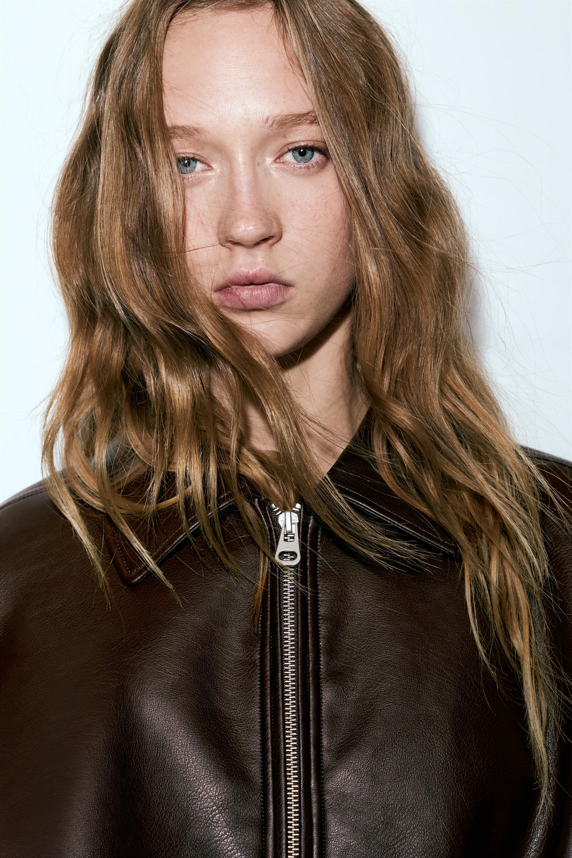 Suni deri balon ceket - Görsel 72