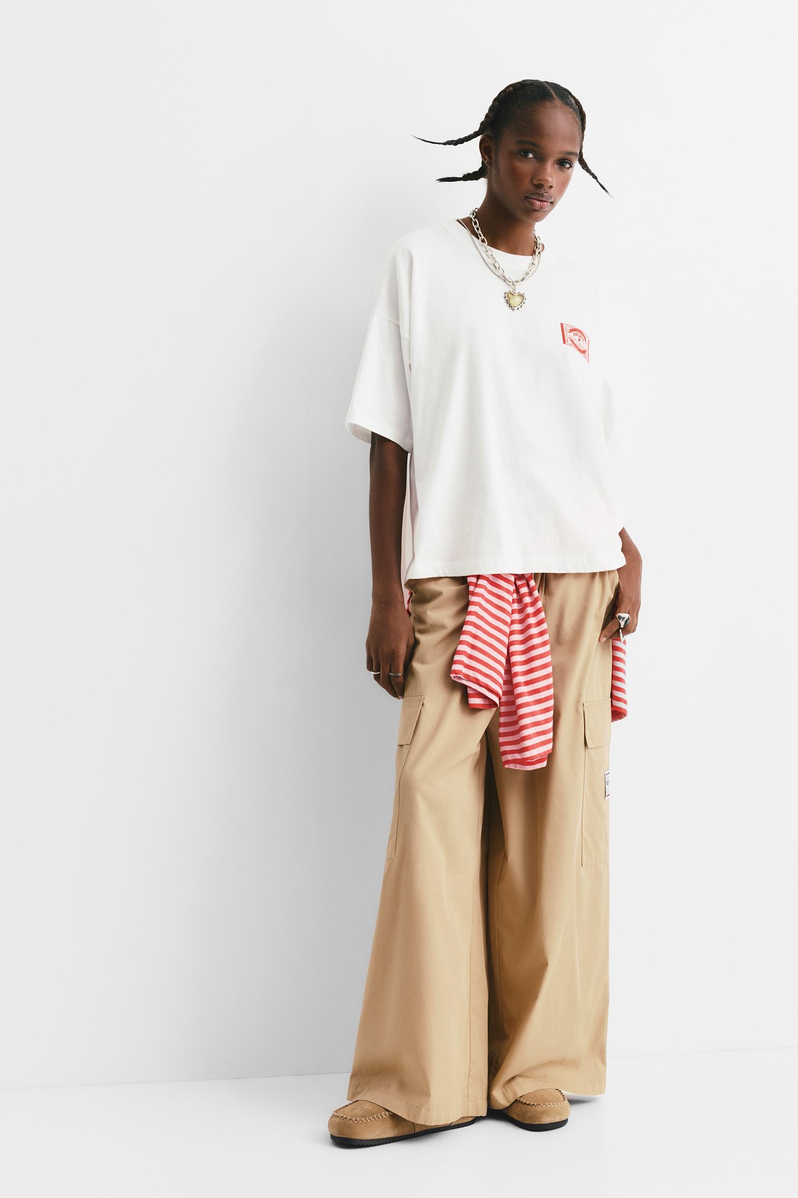 Shirt Mit Streichholzschachtel-Grafik