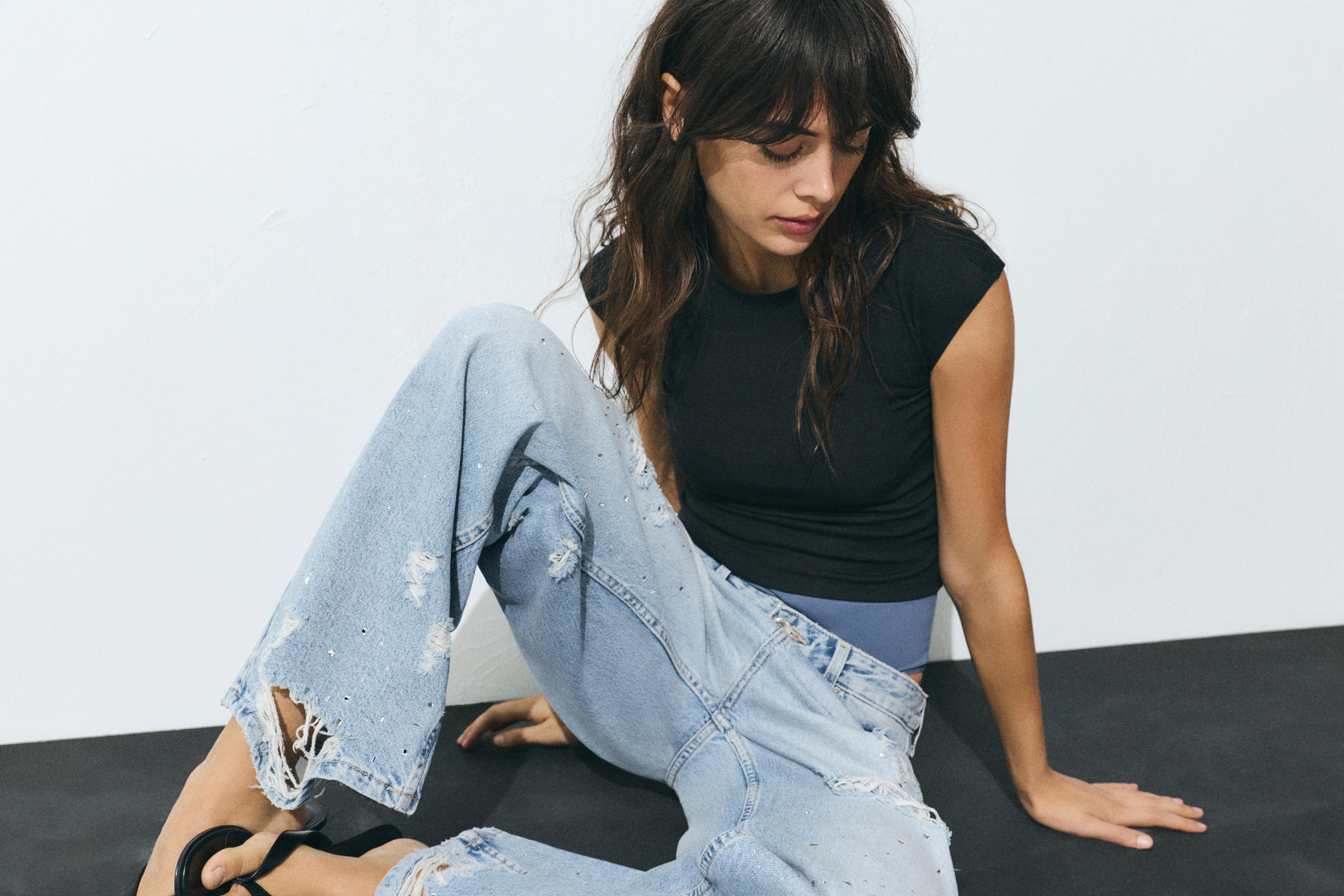 Dar Kesim Kısa Kollu Tişört - Görsel 52