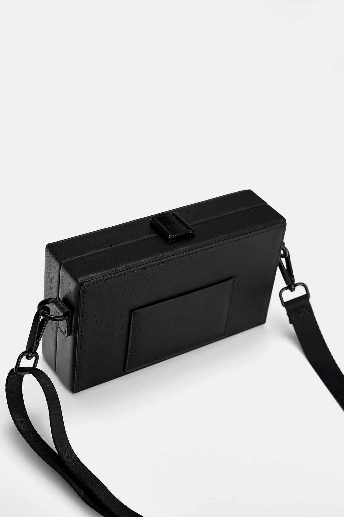 Rigid minaudière crossbody bag - pull&bear