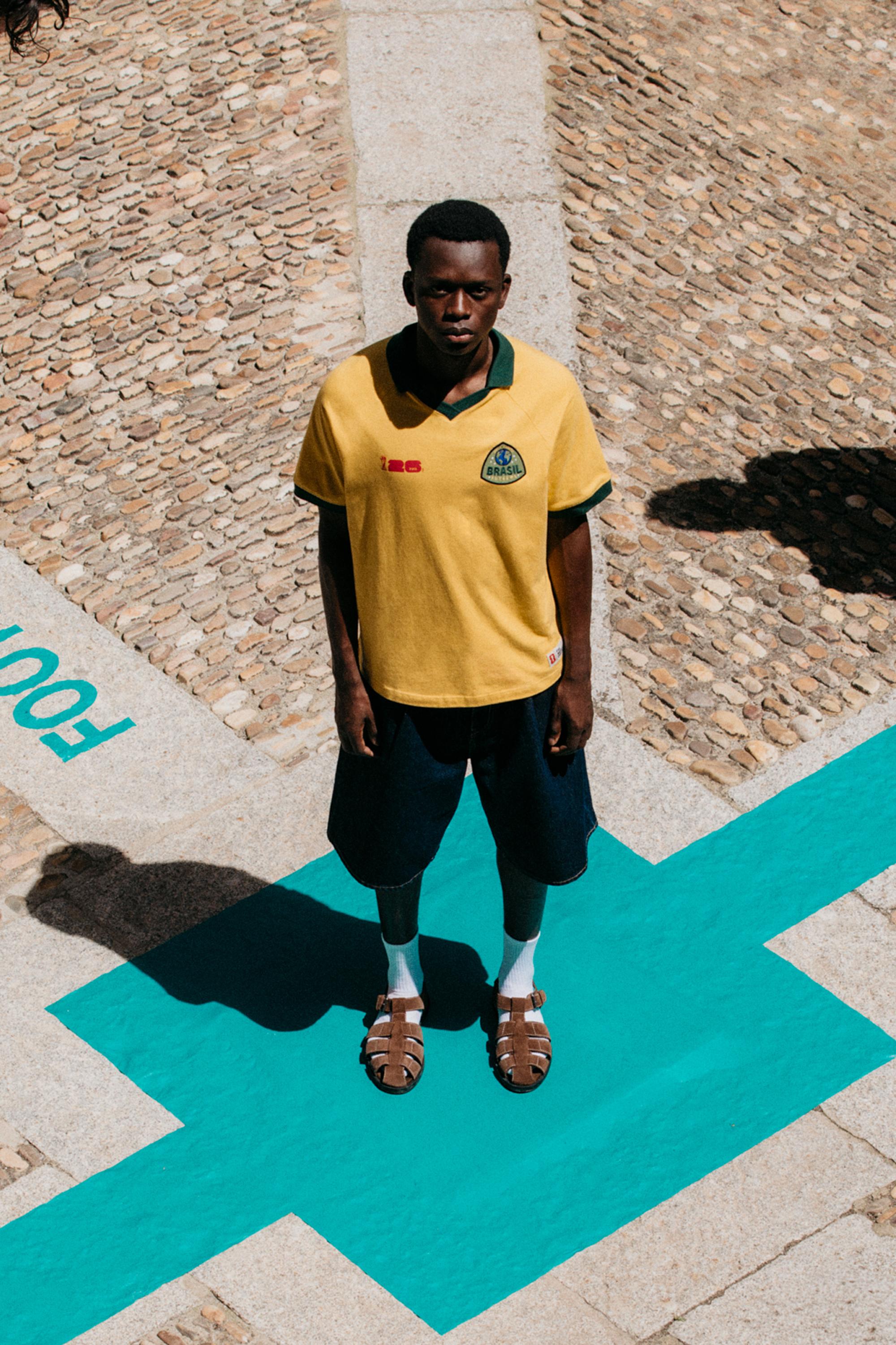 Brazil FIFA WORLD CUP 26™ polo shirt — Yellow