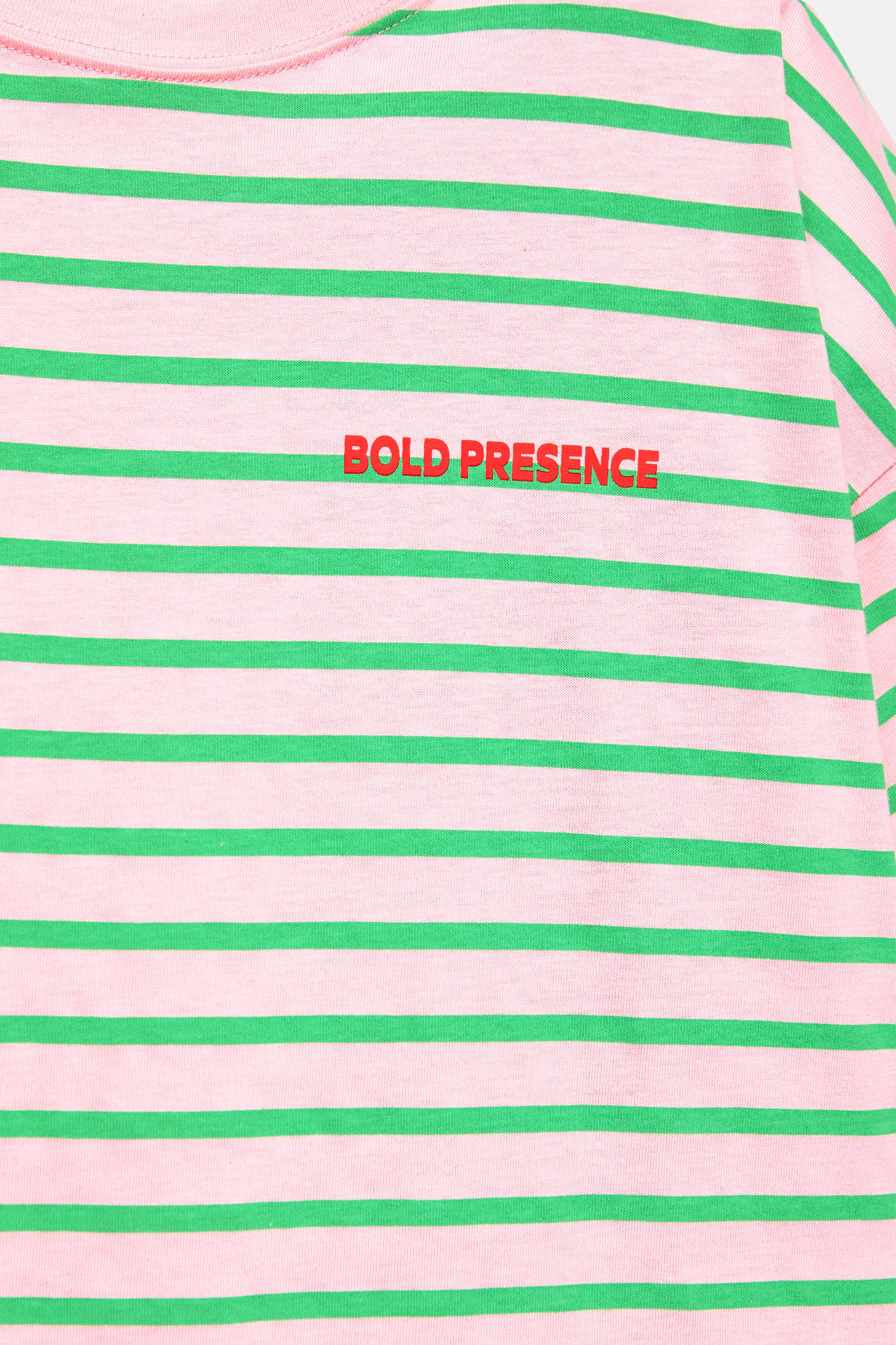 Striped short sleeve T-shirt