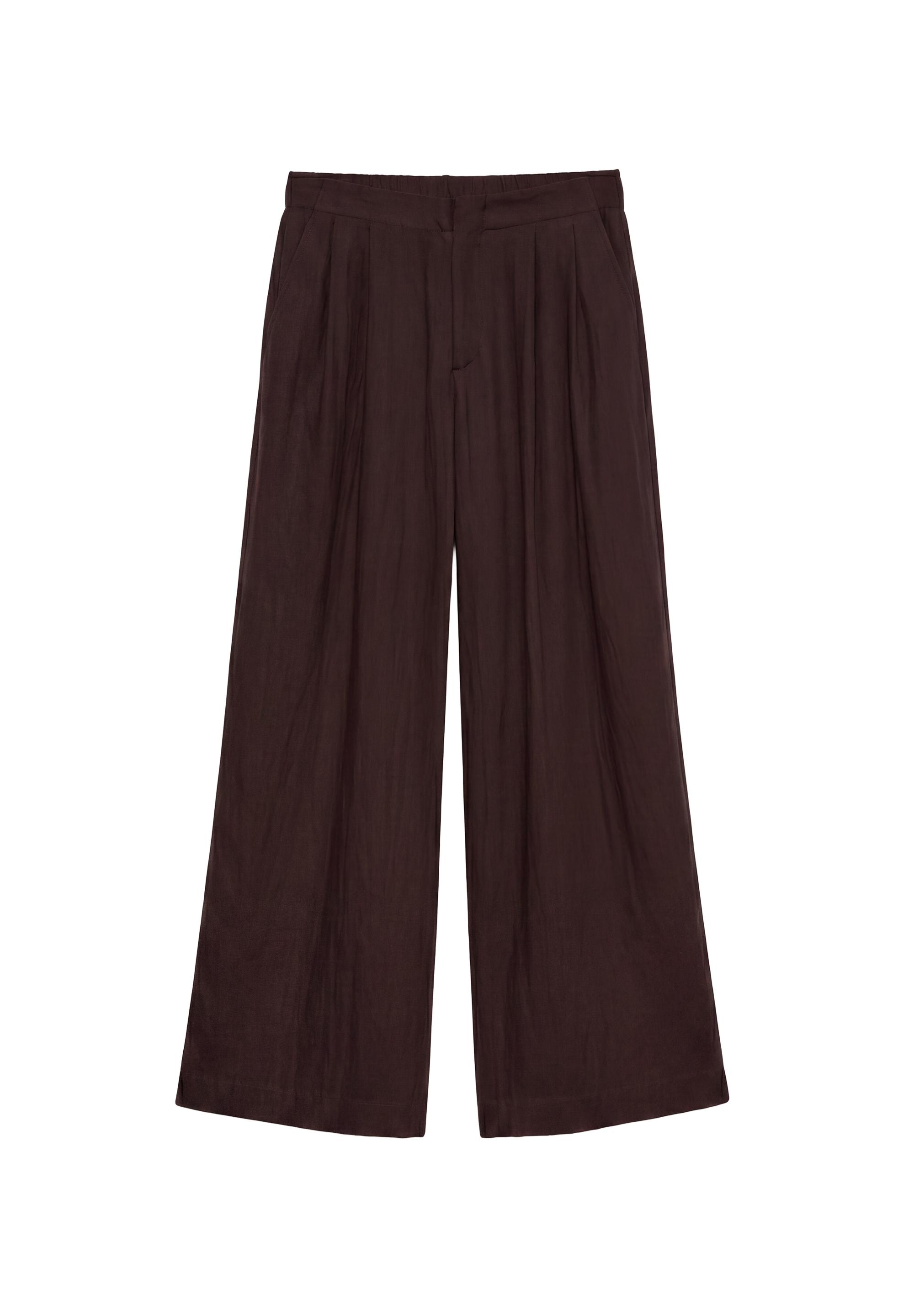 Darted smart trousers — Brown