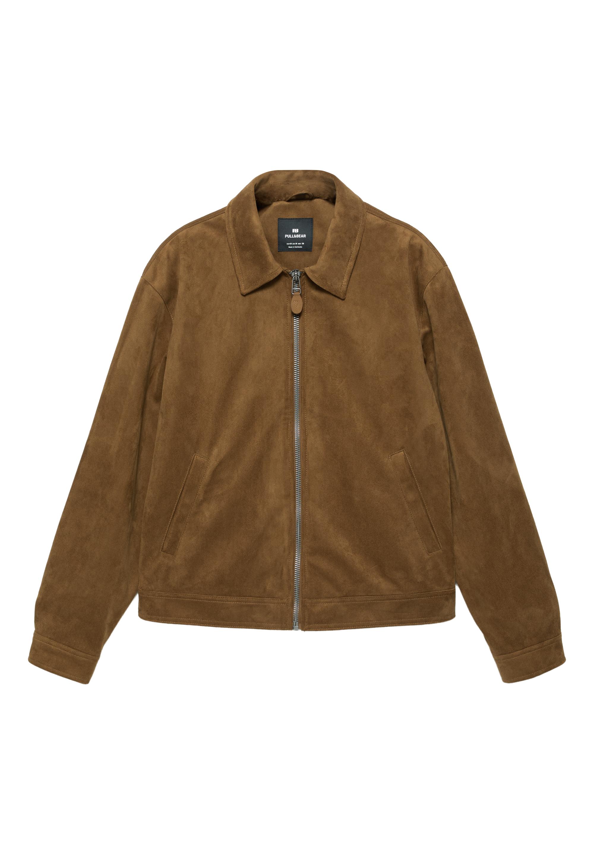 Suni süet ceket - Görsel 29