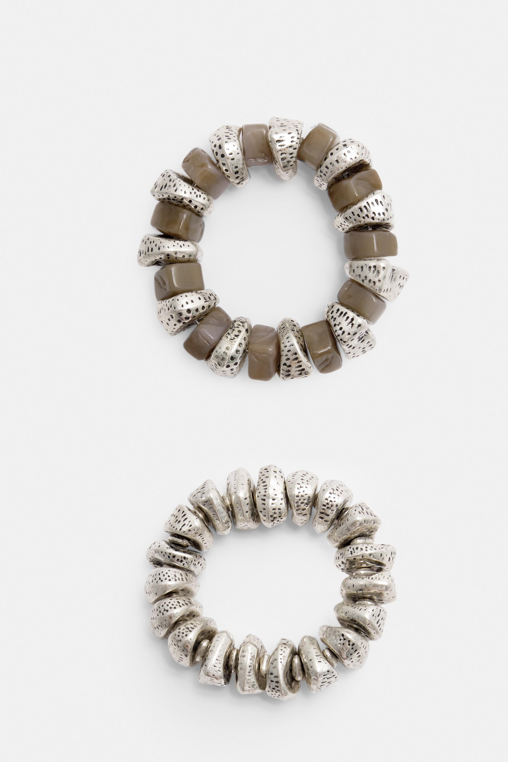 2er-Pack Kombinierte Armbänder