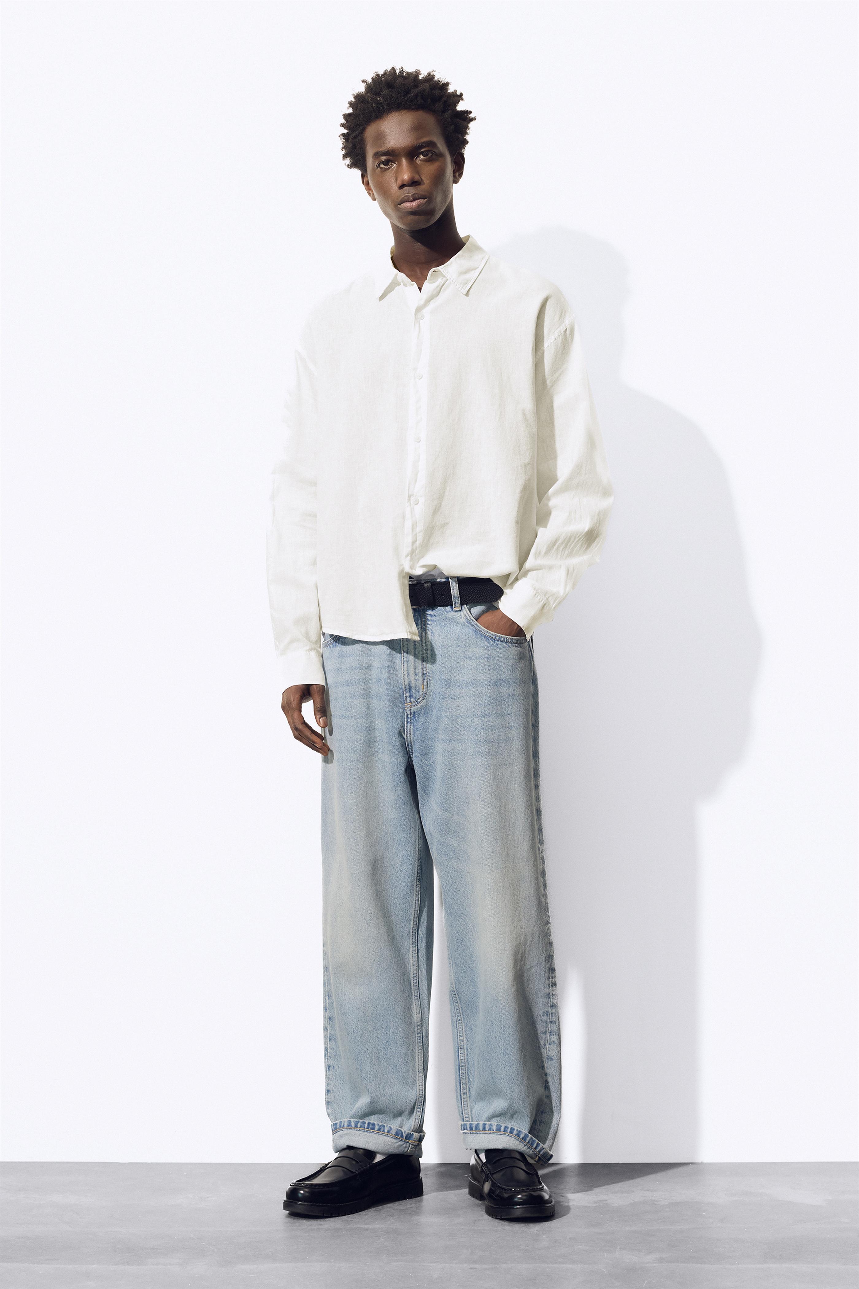 Ketenli gömlek - Görsel 54