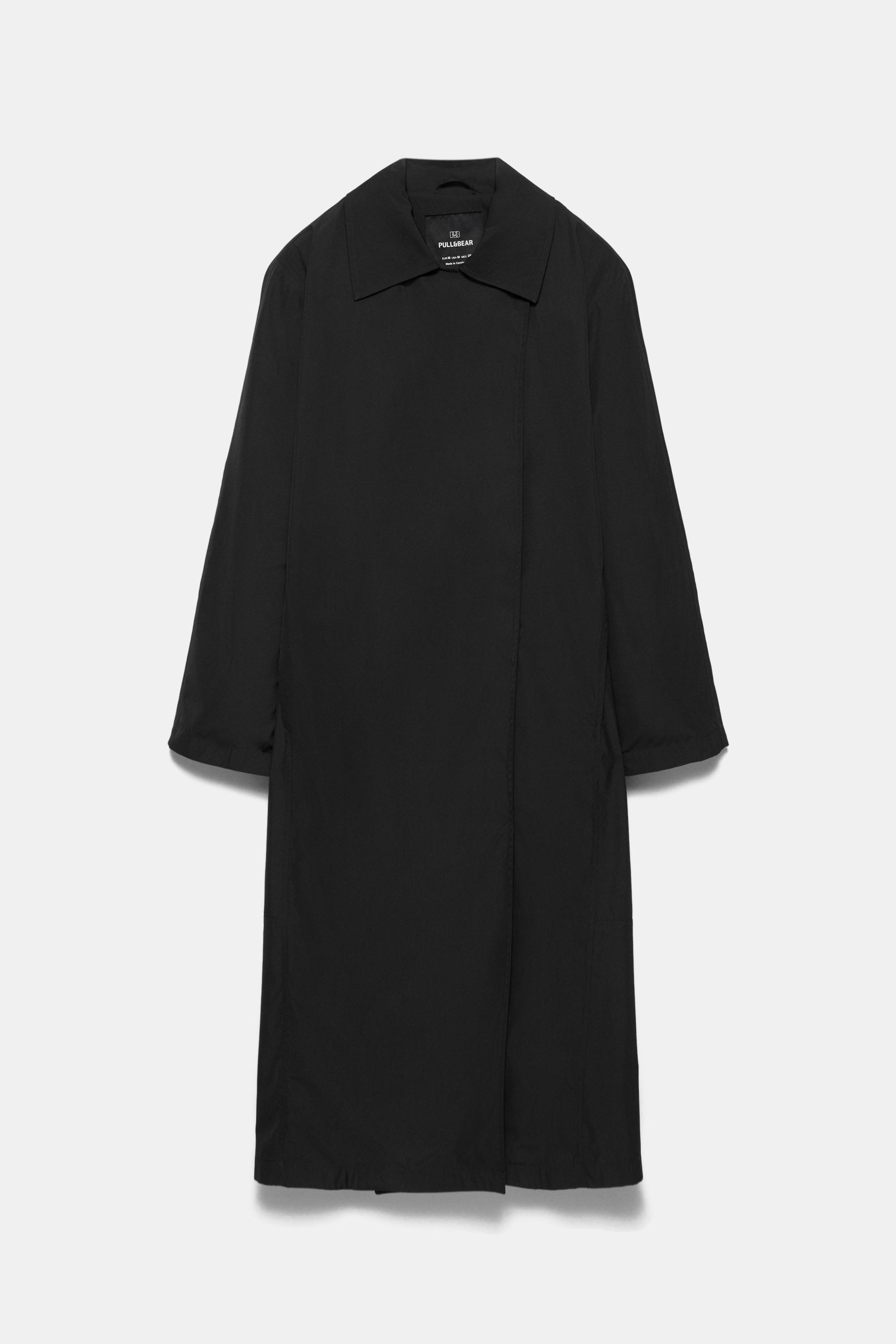 Oversize hafif trençkot - Görsel 4