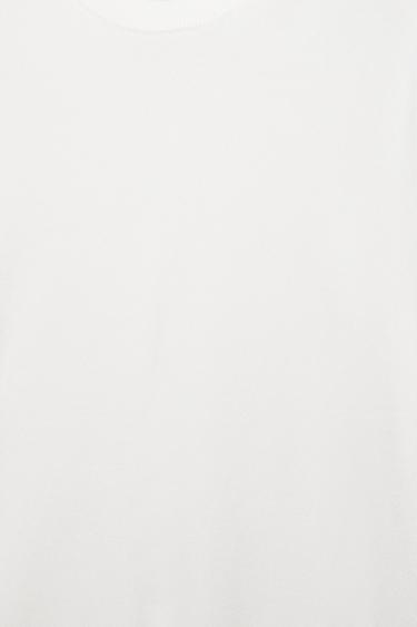 Short sleeve jumper — Off white 8