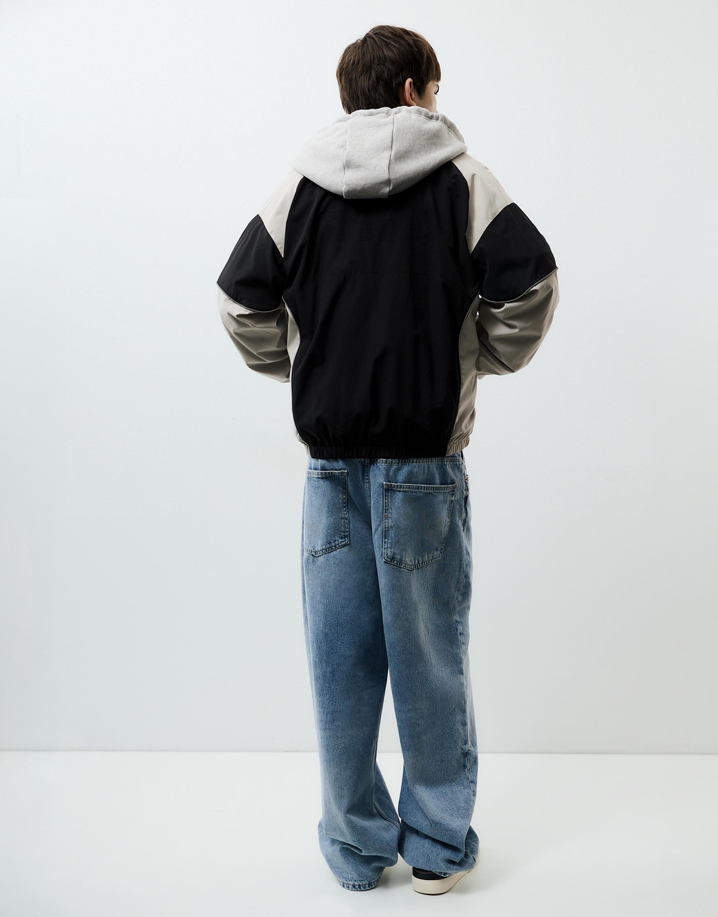 Pull&Bear STWD kontrast panelli eşofman ceketi