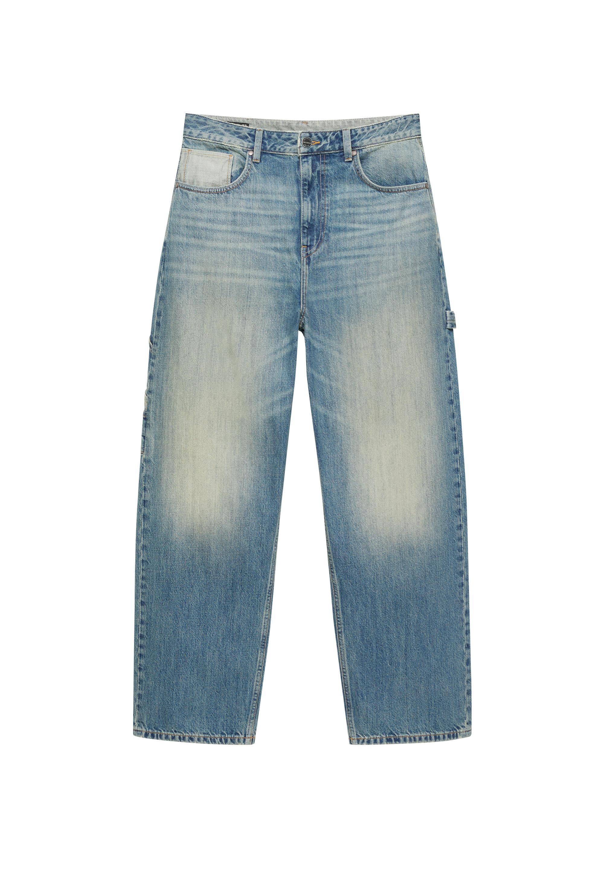 Pull&Bear Panelli baggy relaxed fit jean