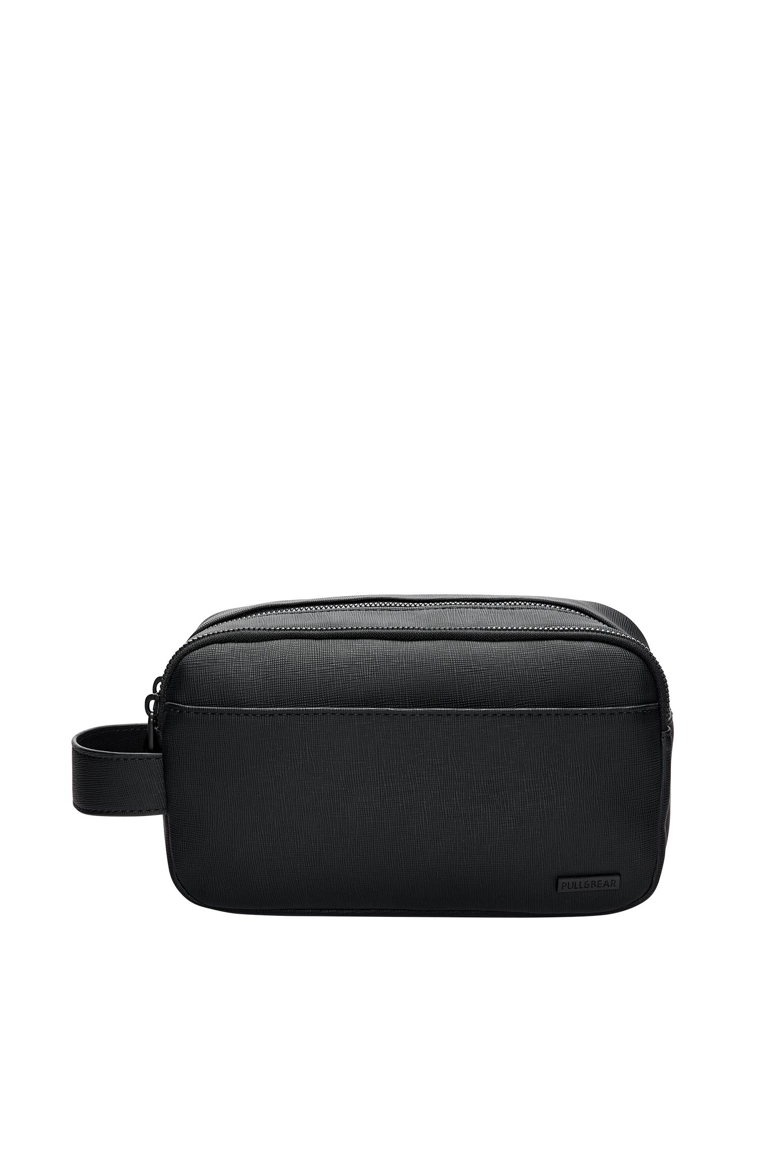 Saplı makyaj çantası - Görsel 18