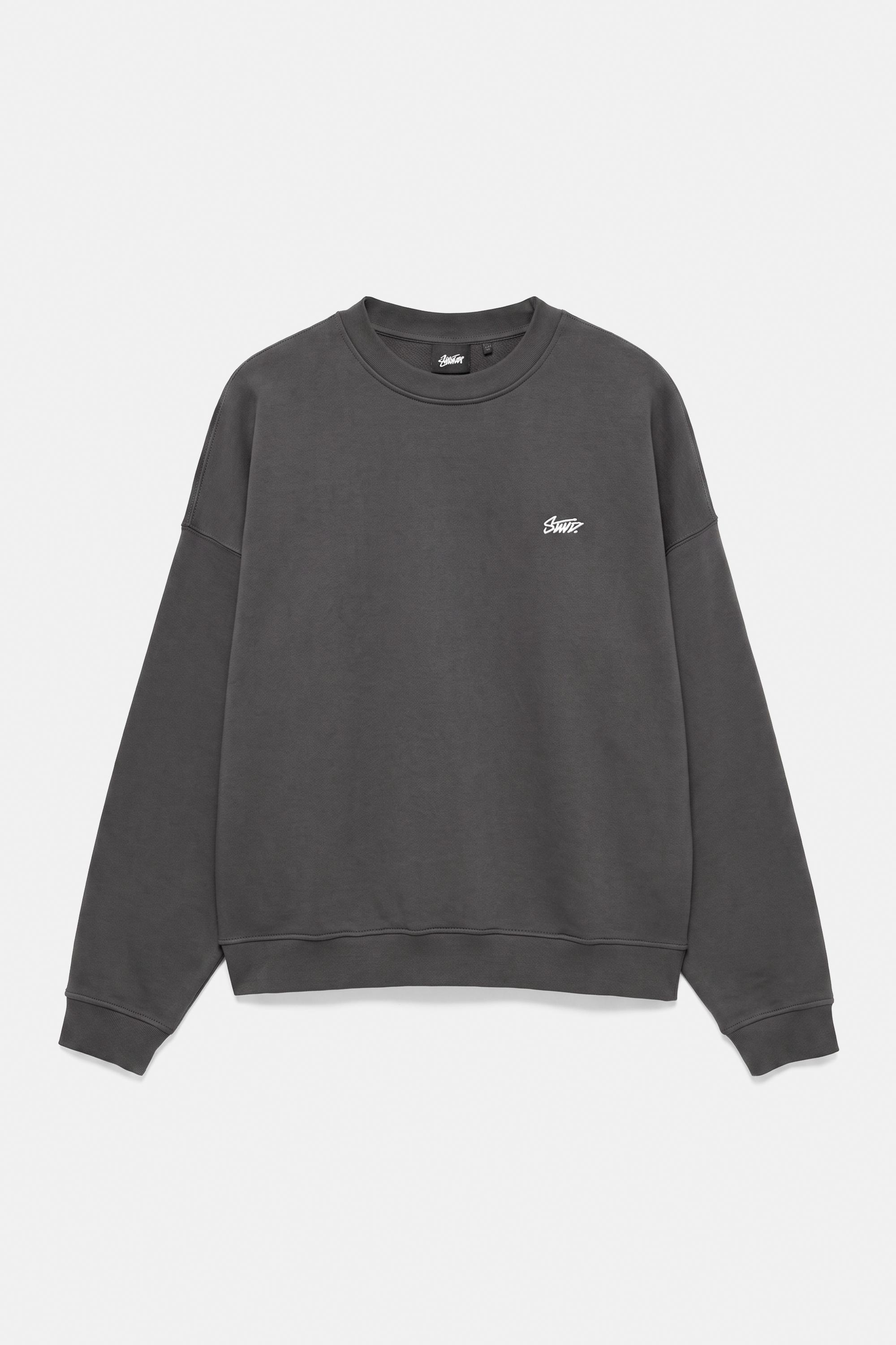 STWD boxy sweatshirt — Anthracite grey