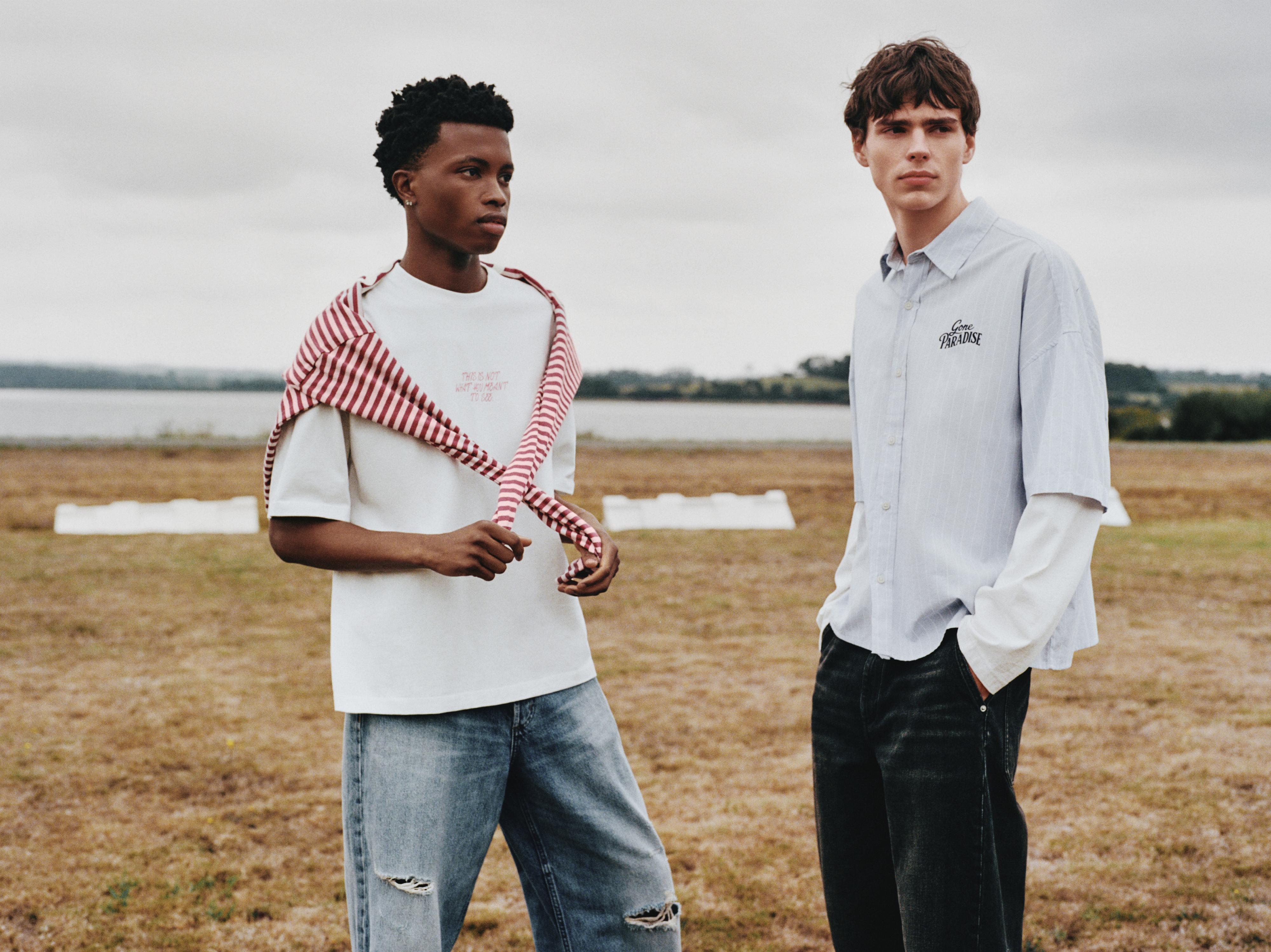 STWD graphic boxy T-shirt — White